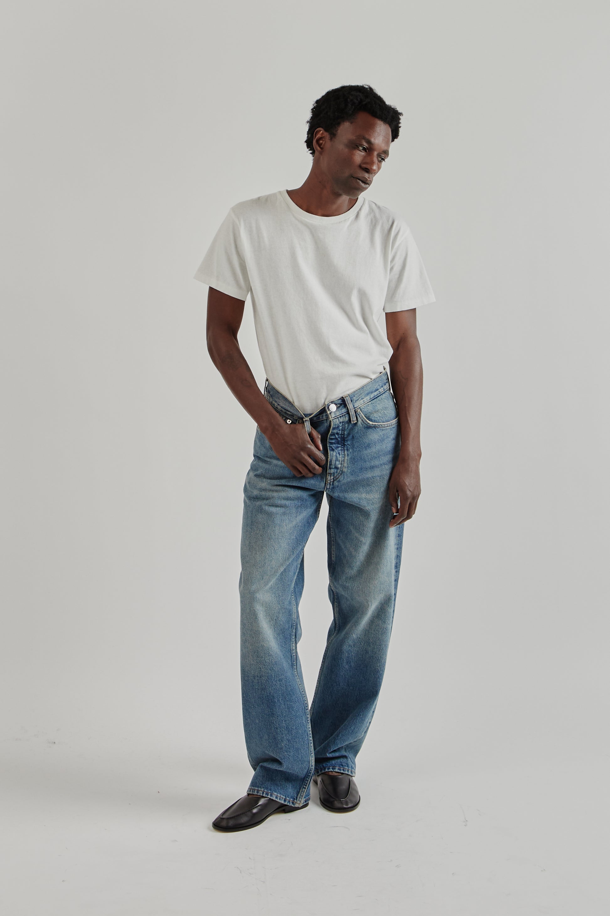Sunflower FW25 Loose Denim Dark Blue Vintage20