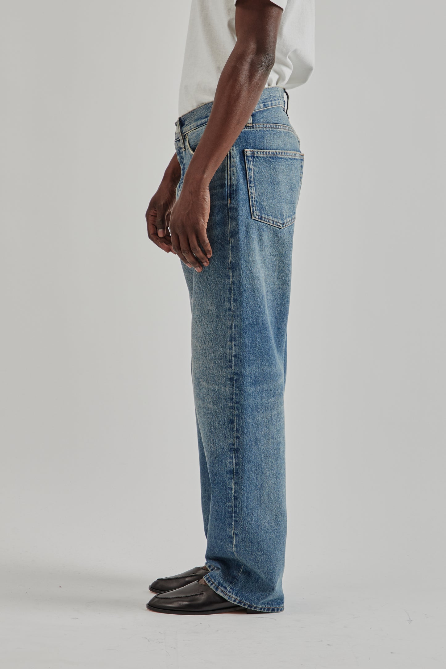 Sunflower FW25 Loose Denim Dark Blue Vintage6