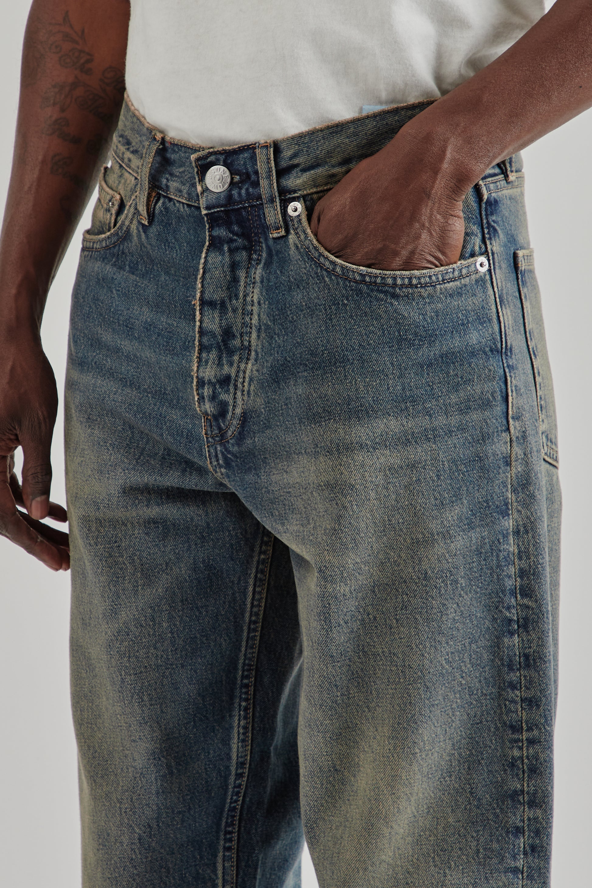 Sunflower FW25 Loose Denim Dirty Blue16