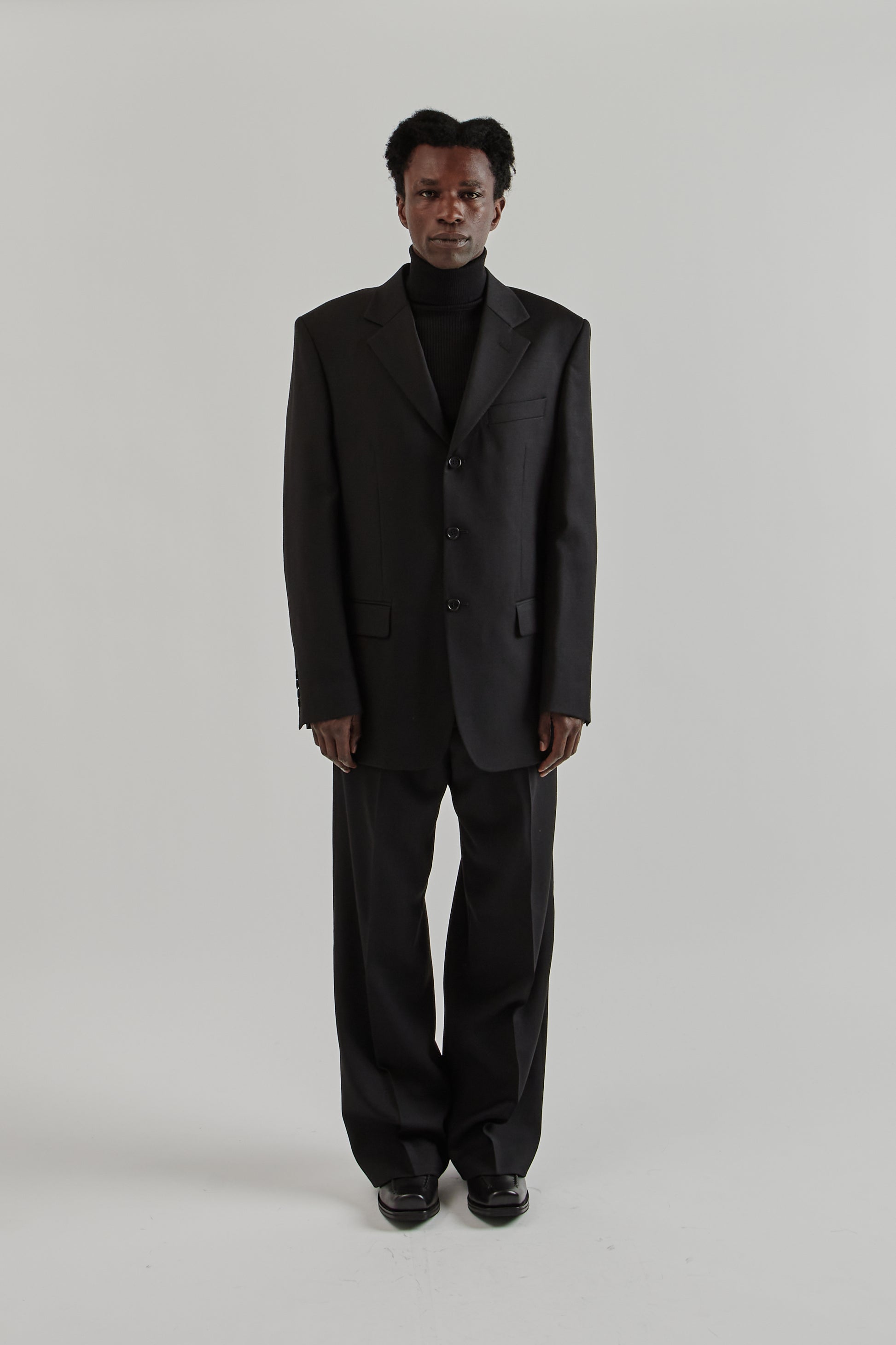 Sunflower FW25 Show Blazer Black1