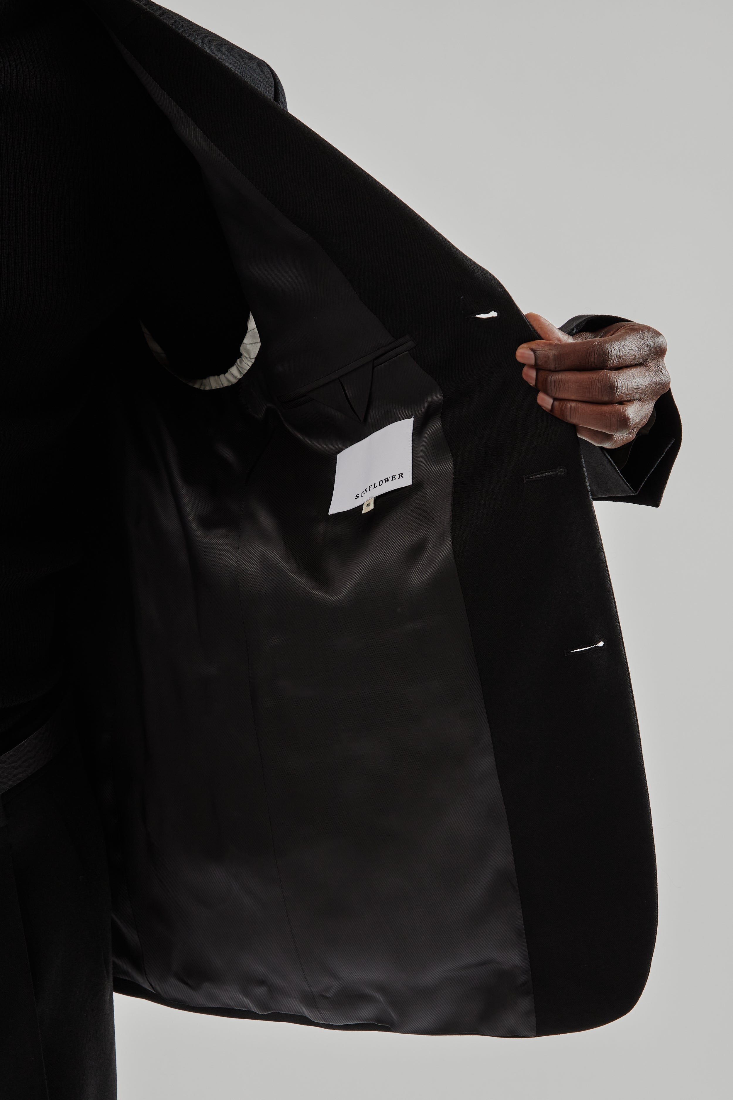 Sunflower Show Blazer - Black | Wallace Mercantile Shop