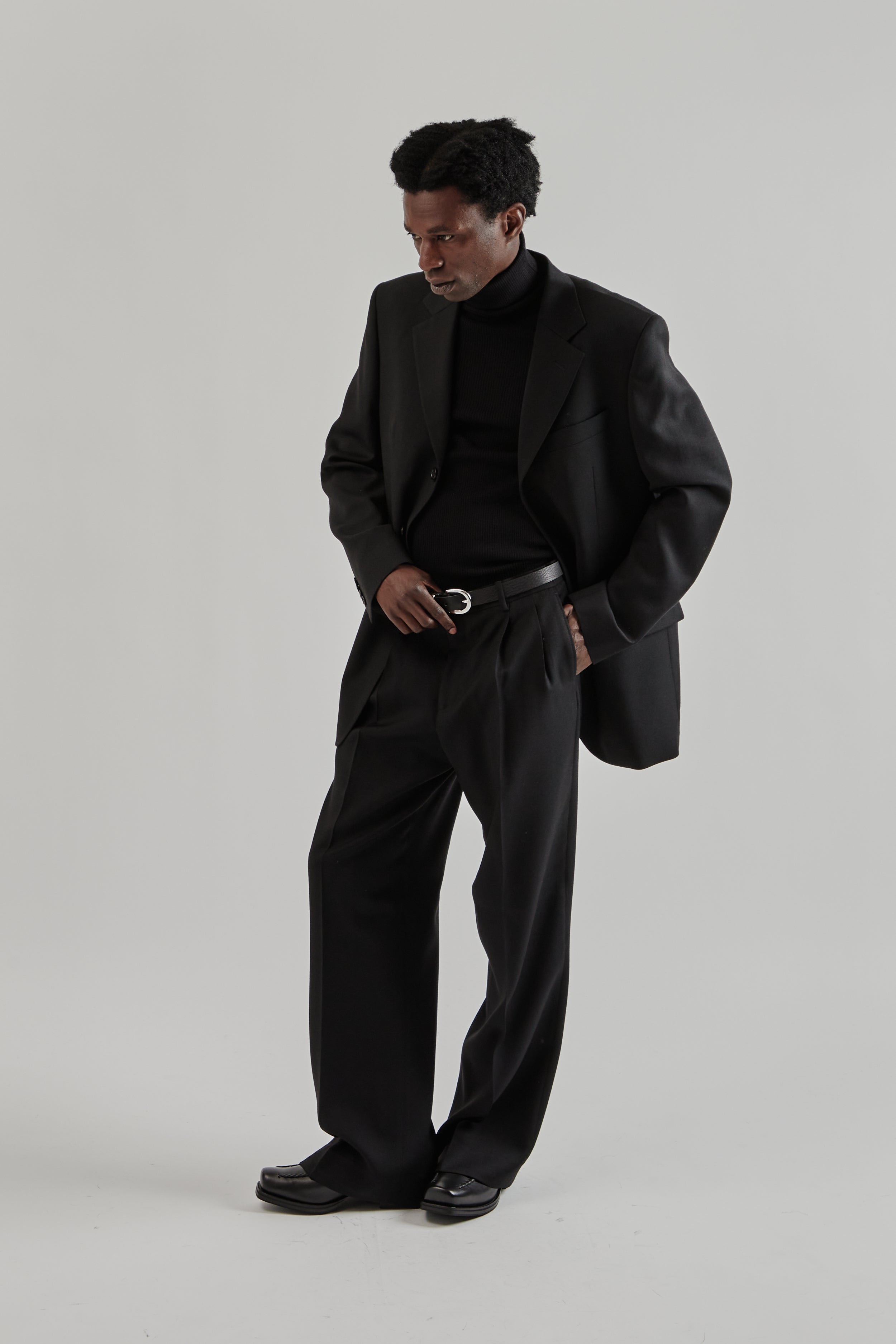 Sunflower Show Blazer - Black | Wallace Mercantile Shop