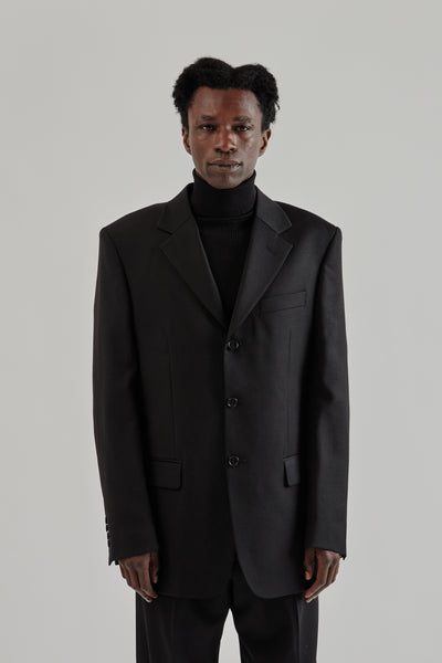 Sunflower Show Blazer - Black | Wallace Mercantile Shop