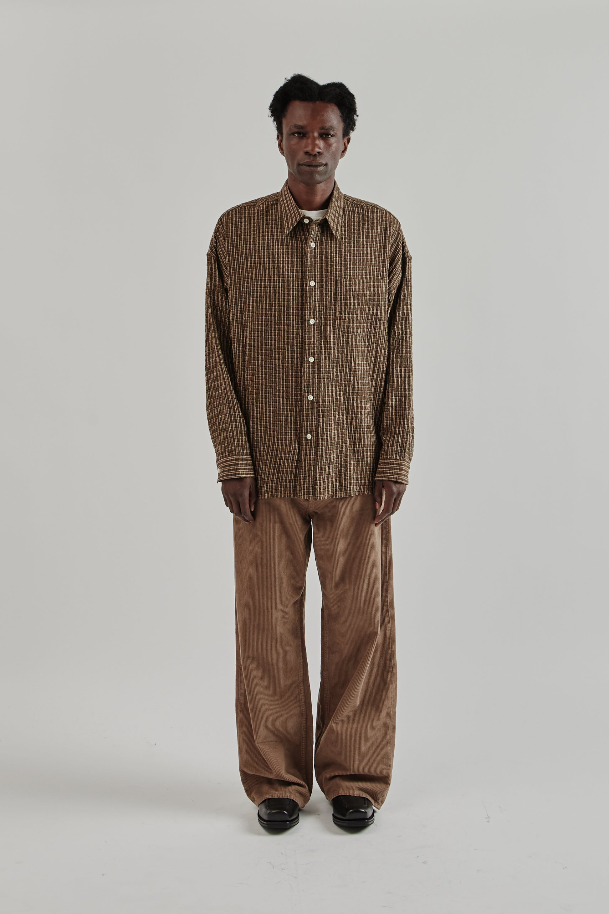 Sunflower FW25 Stable Shirt Khaki1