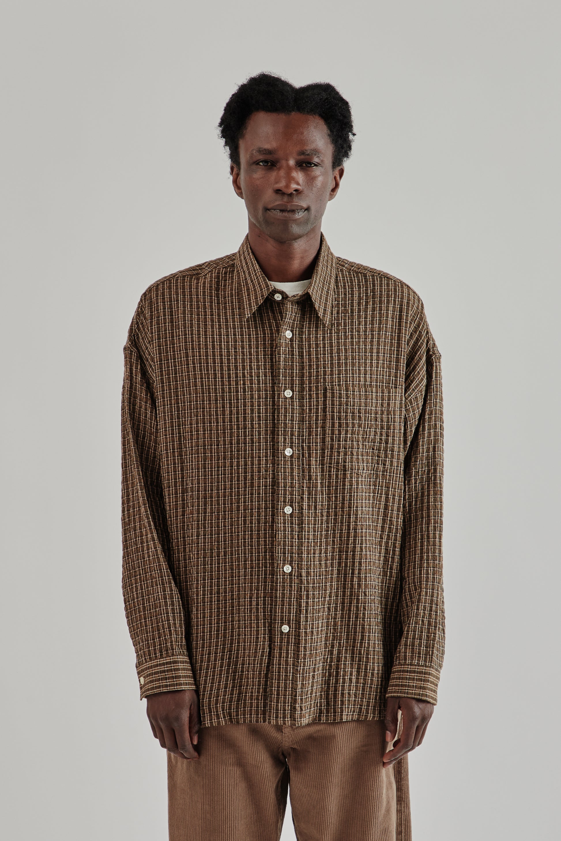 Sunflower FW25 Stable Shirt Khaki3