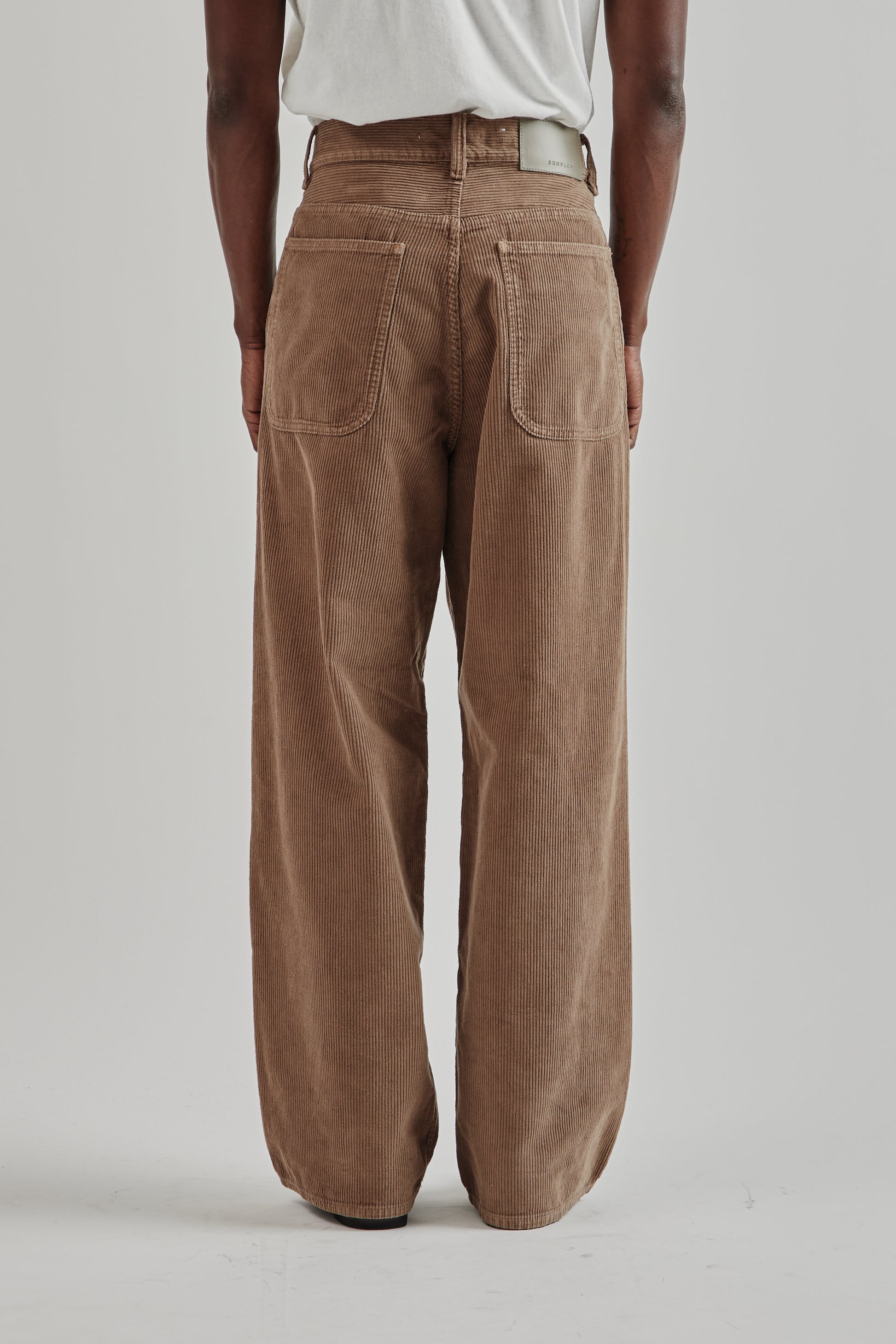 Sunflower FW25 Super Wide Corduroy Pant Taupe11