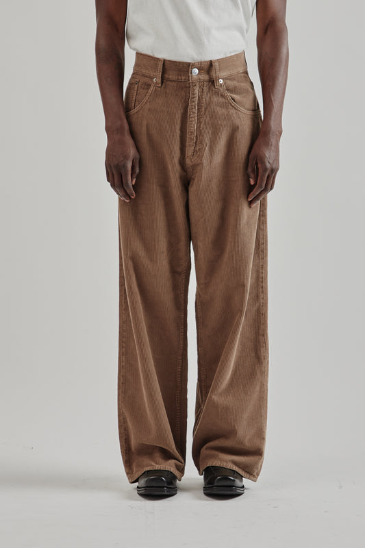Sunflower FW25 Super Wide Corduroy Pant Taupe3