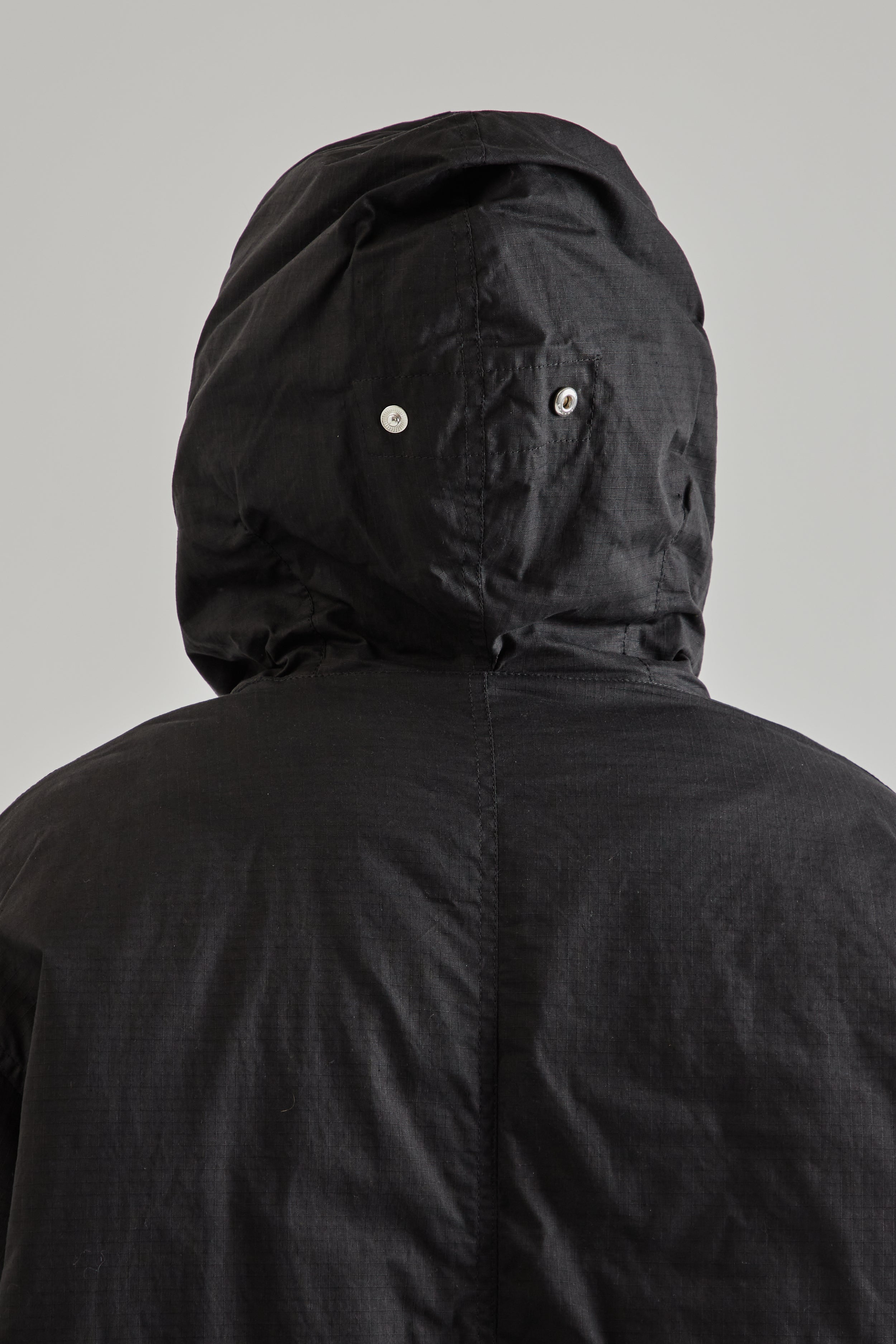 Sunflower Waxed Parka Coat - Black | Wallace Mercantile Shop