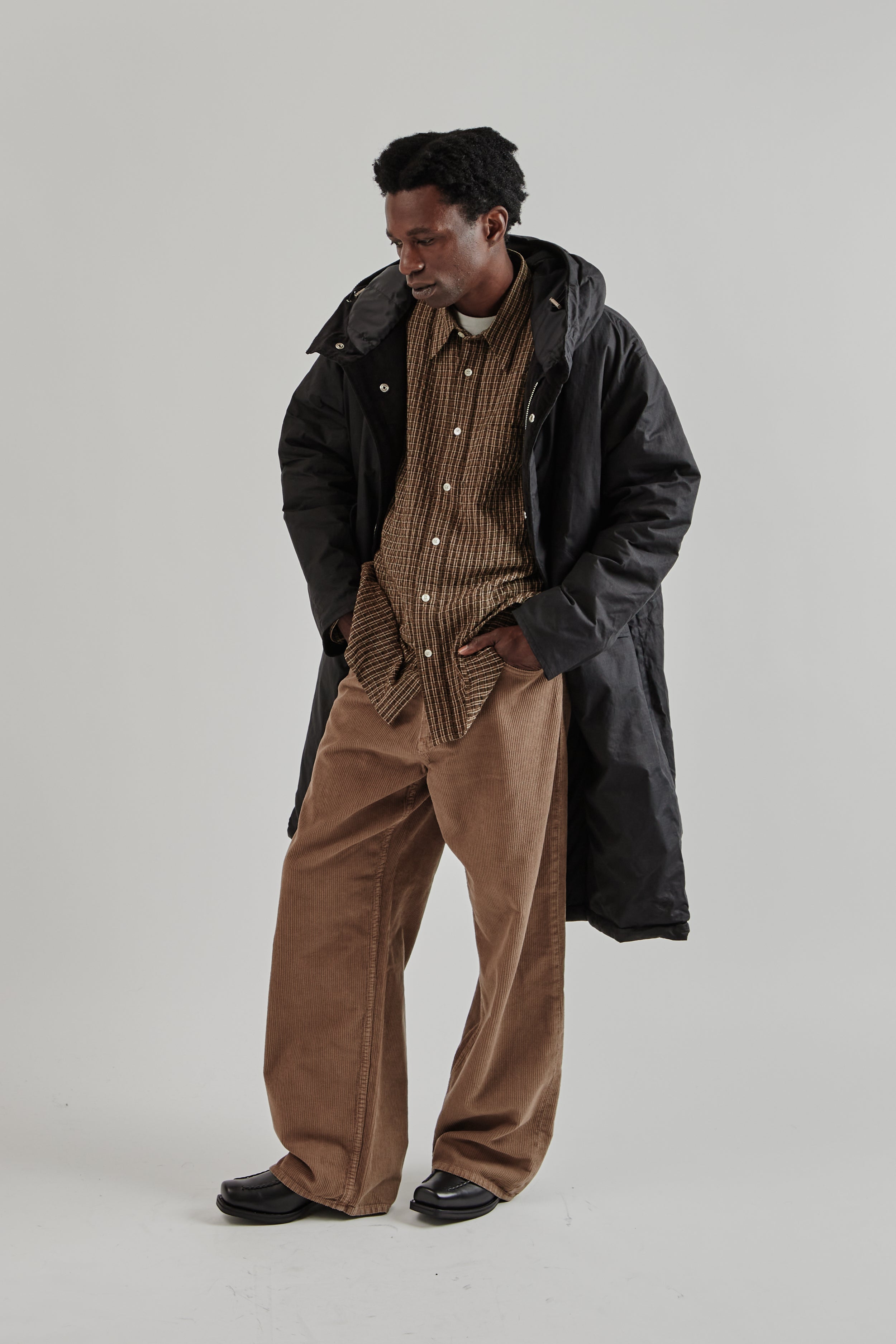 Sunflower Waxed Parka Coat - Black | Wallace Mercantile Shop