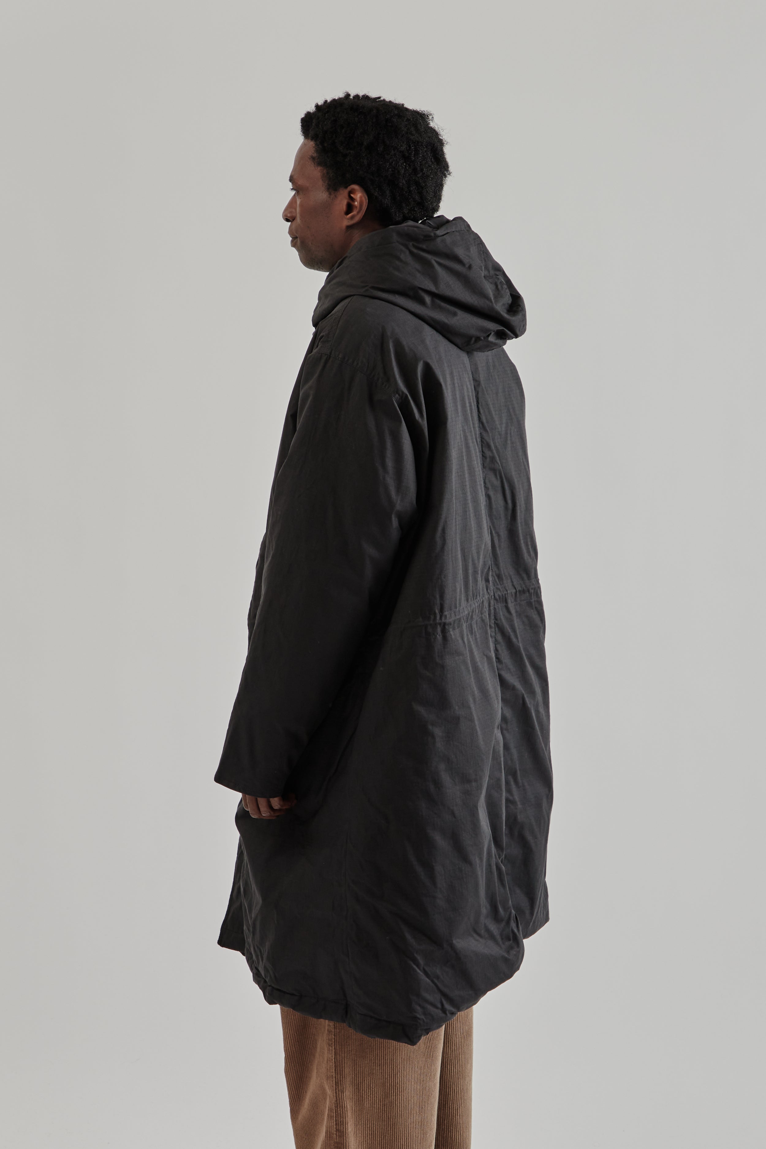 Sunflower Waxed Parka Coat - Black | Wallace Mercantile Shop