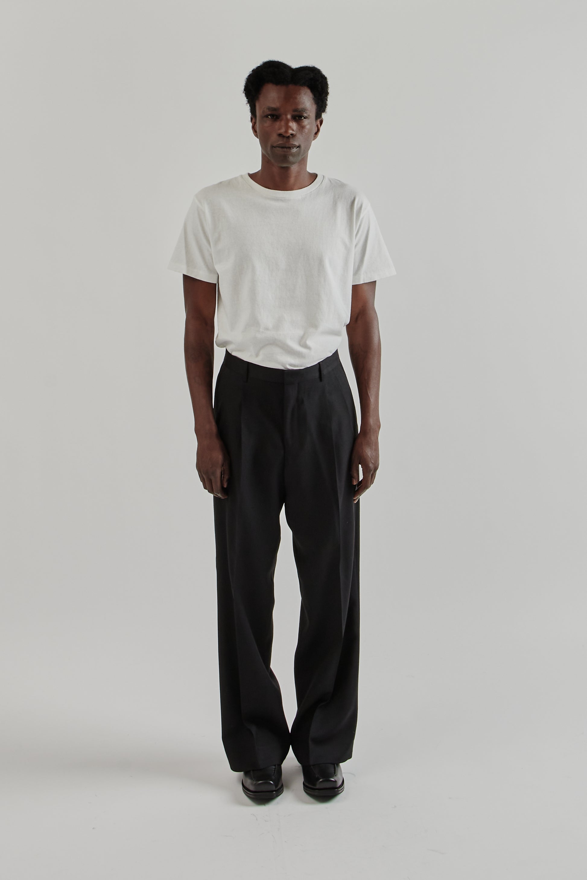 Sunflower FW25 Wide Pleated Trouser Black5