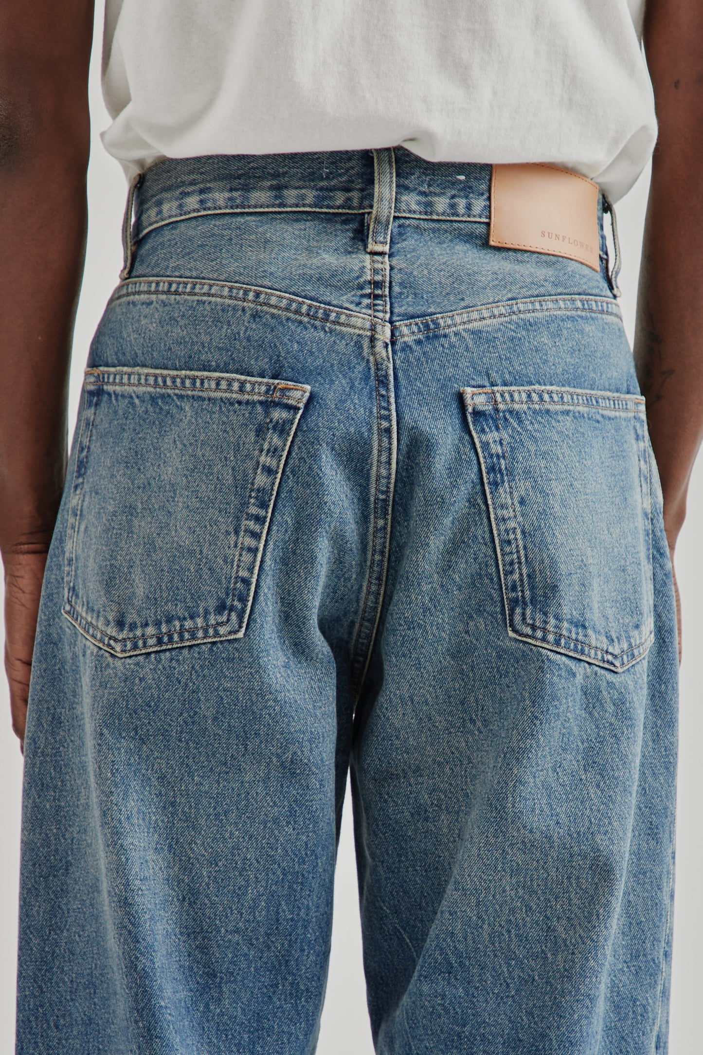 Sunflower FW25 Wide Twist Denim Dark Blue Vintage12