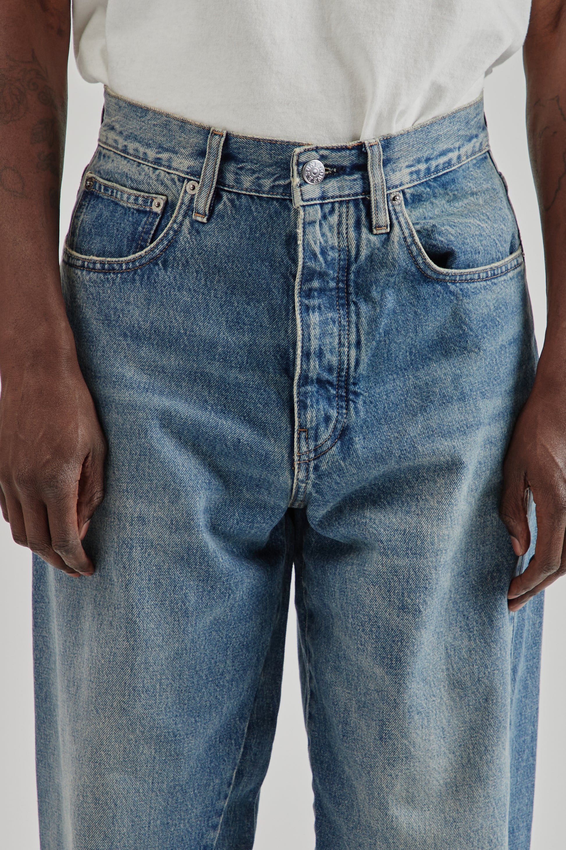 Sunflower FW25 Wide Twist Denim Dark Blue Vintage14