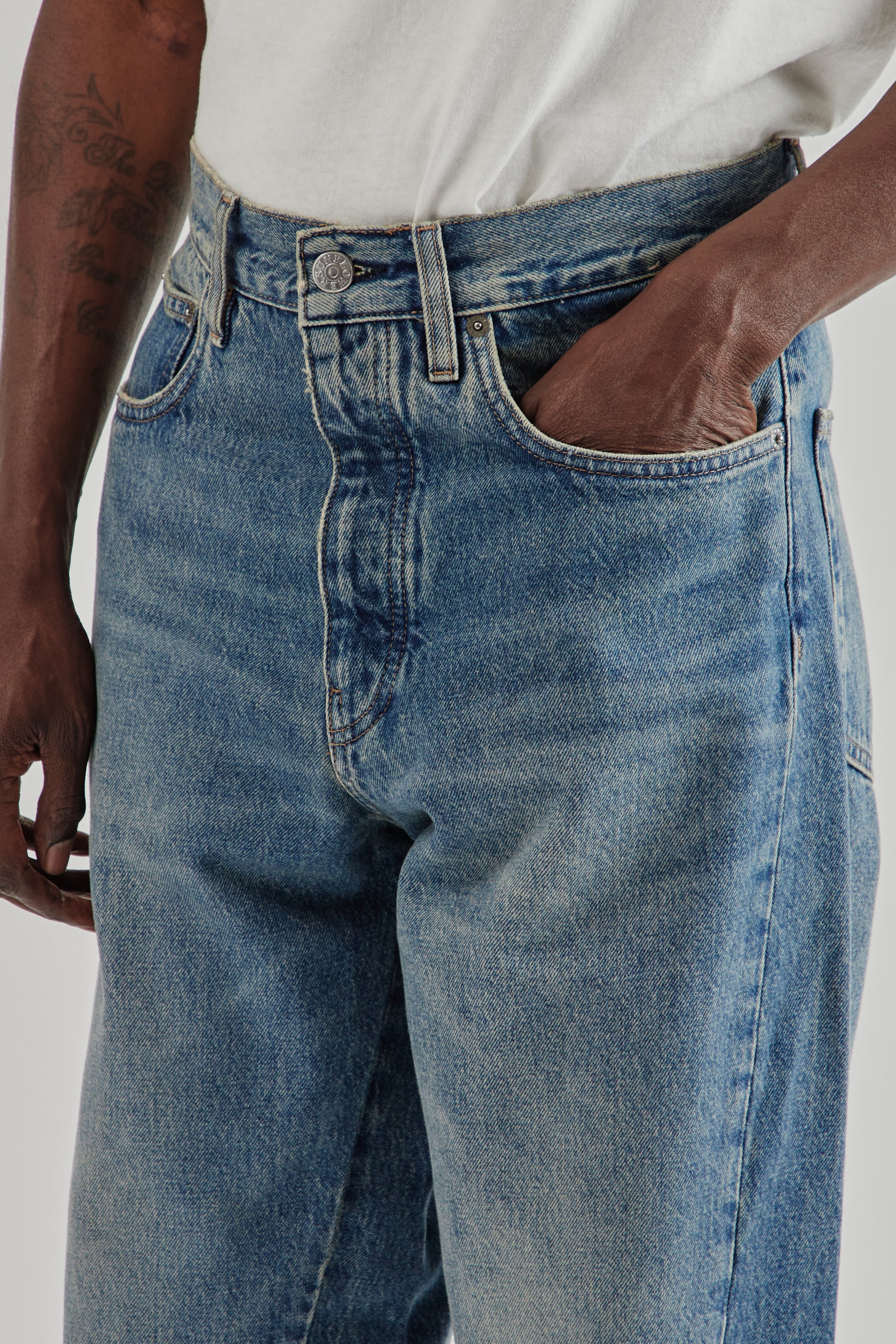 Sunflower FW25 Wide Twist Denim Dark Blue Vintage15
