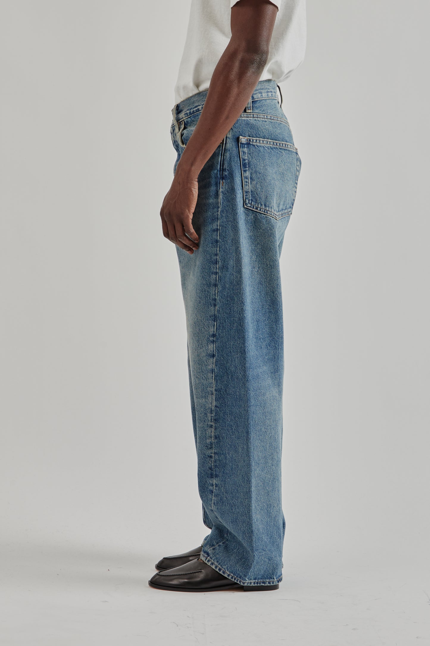 Sunflower FW25 Wide Twist Denim Dark Blue Vintage7