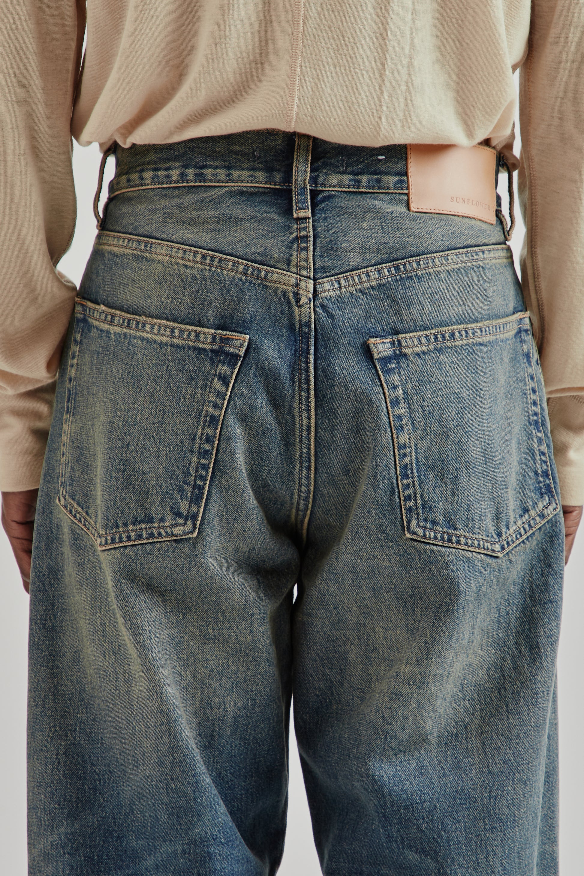 Sunflower FW25 Wide Twist Denim Dirty Blue11
