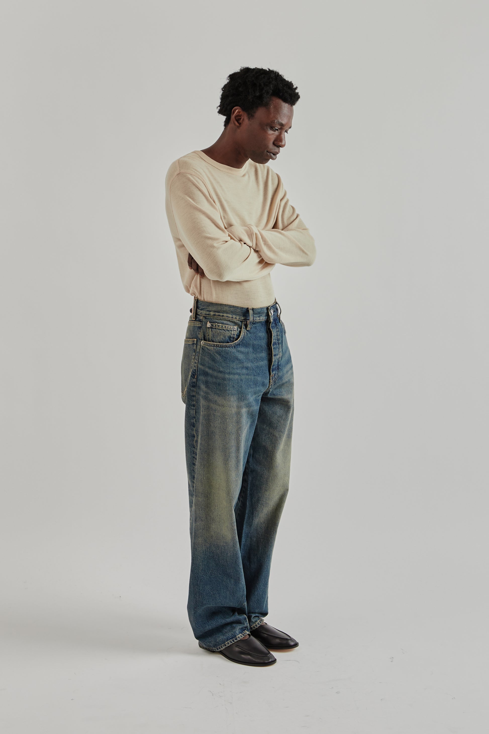 Sunflower FW25 Wide Twist Denim Dirty Blue22