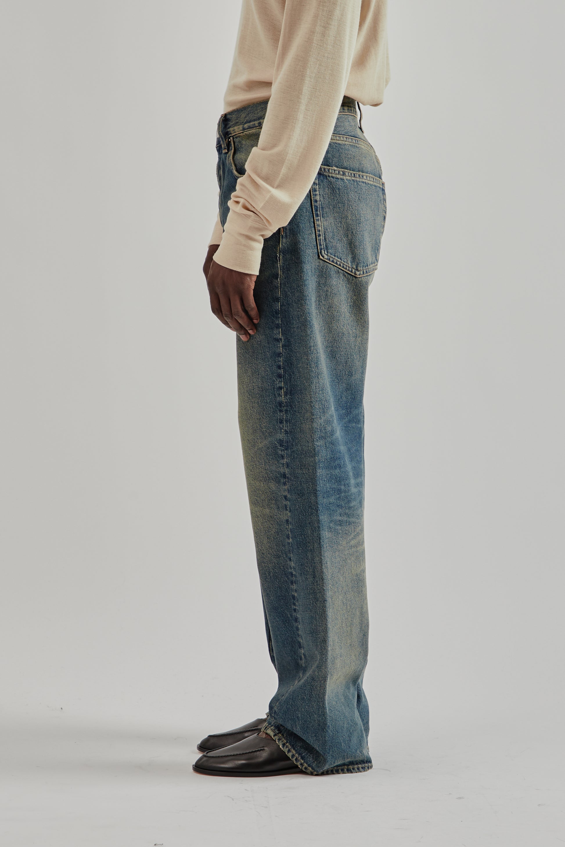 Sunflower FW25 Wide Twist Denim Dirty Blue7