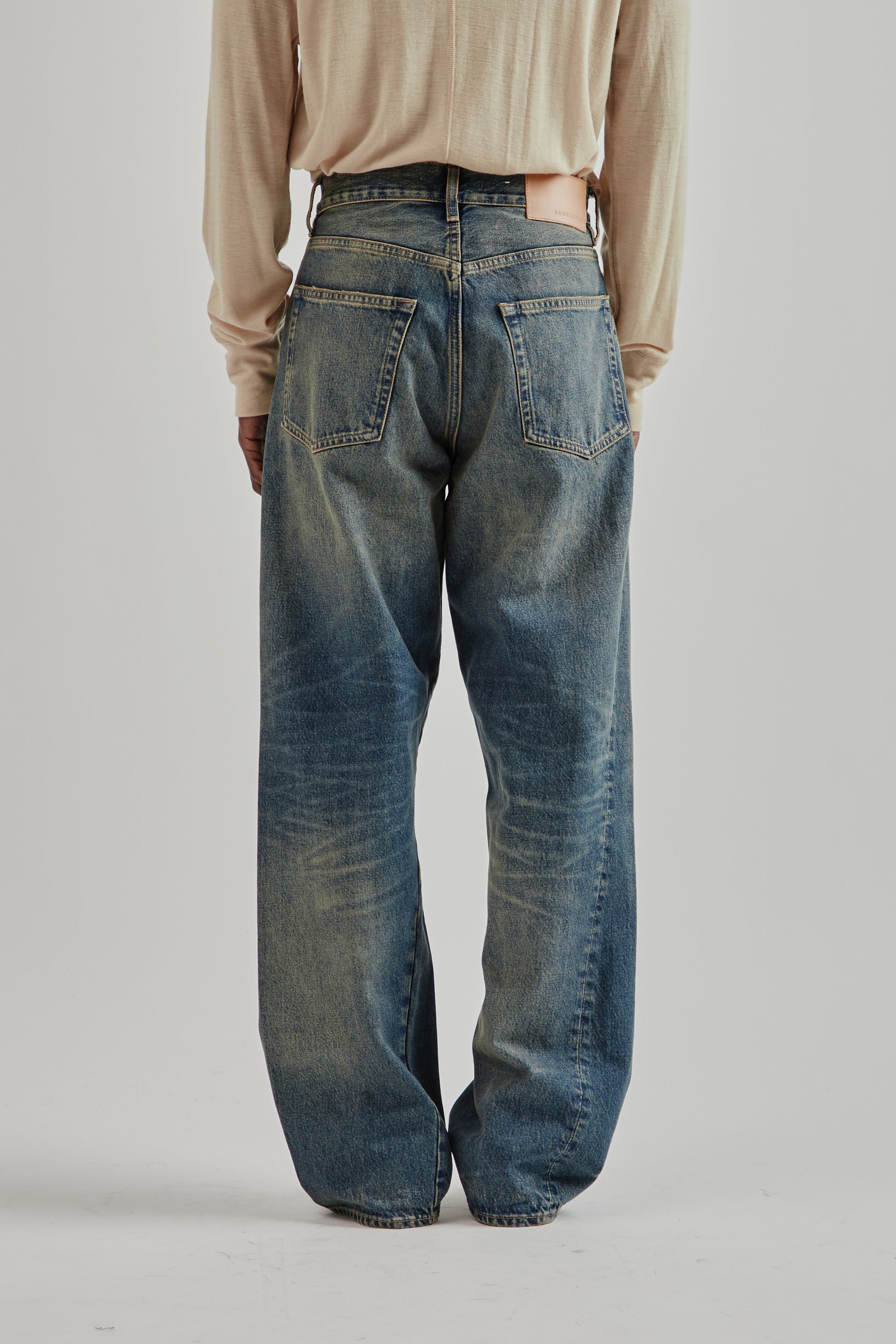 Sunflower FW25 Wide Twist Denim Dirty Blue9