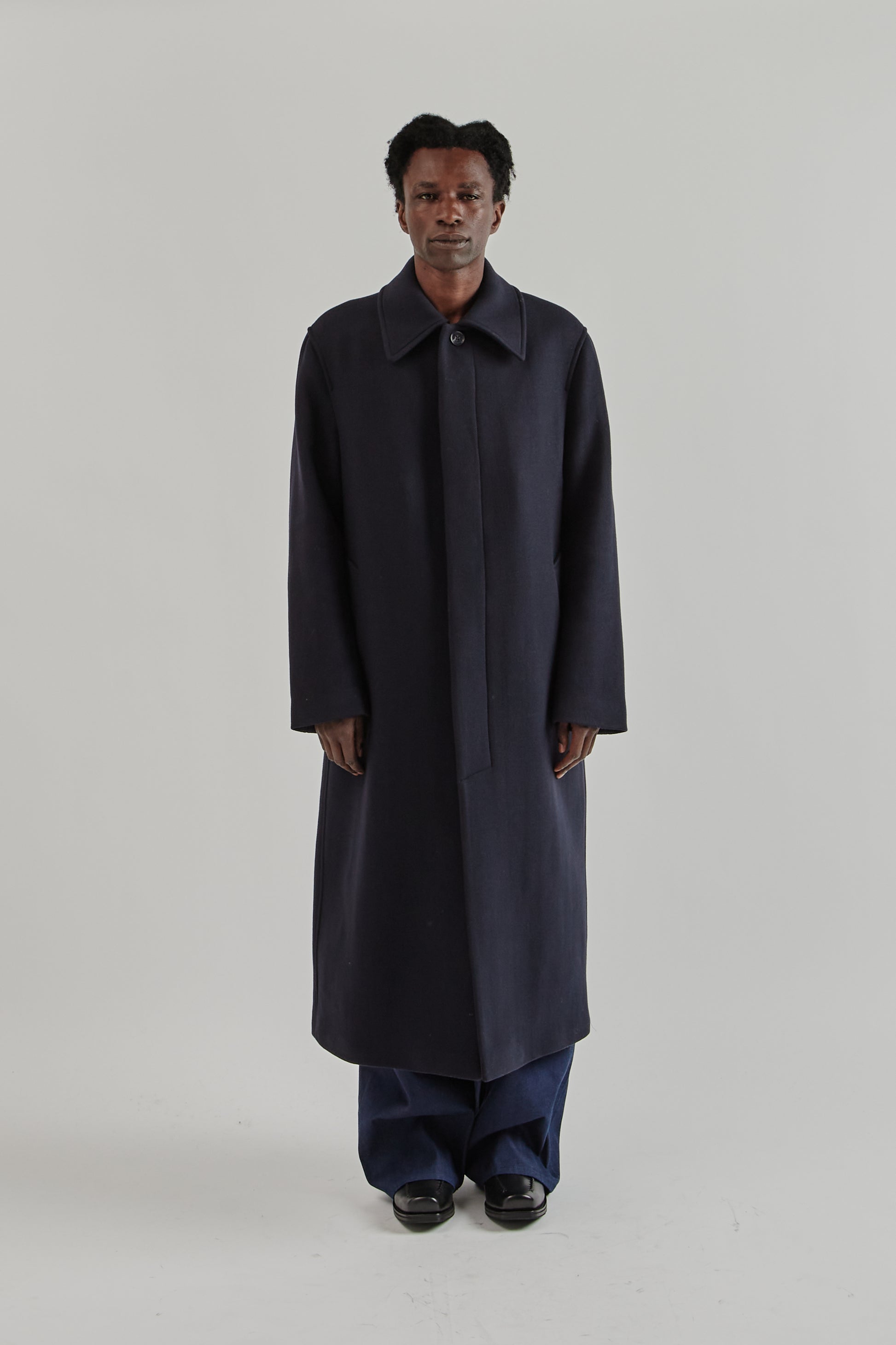 Sunflower FW25 Winter Coat Navy1