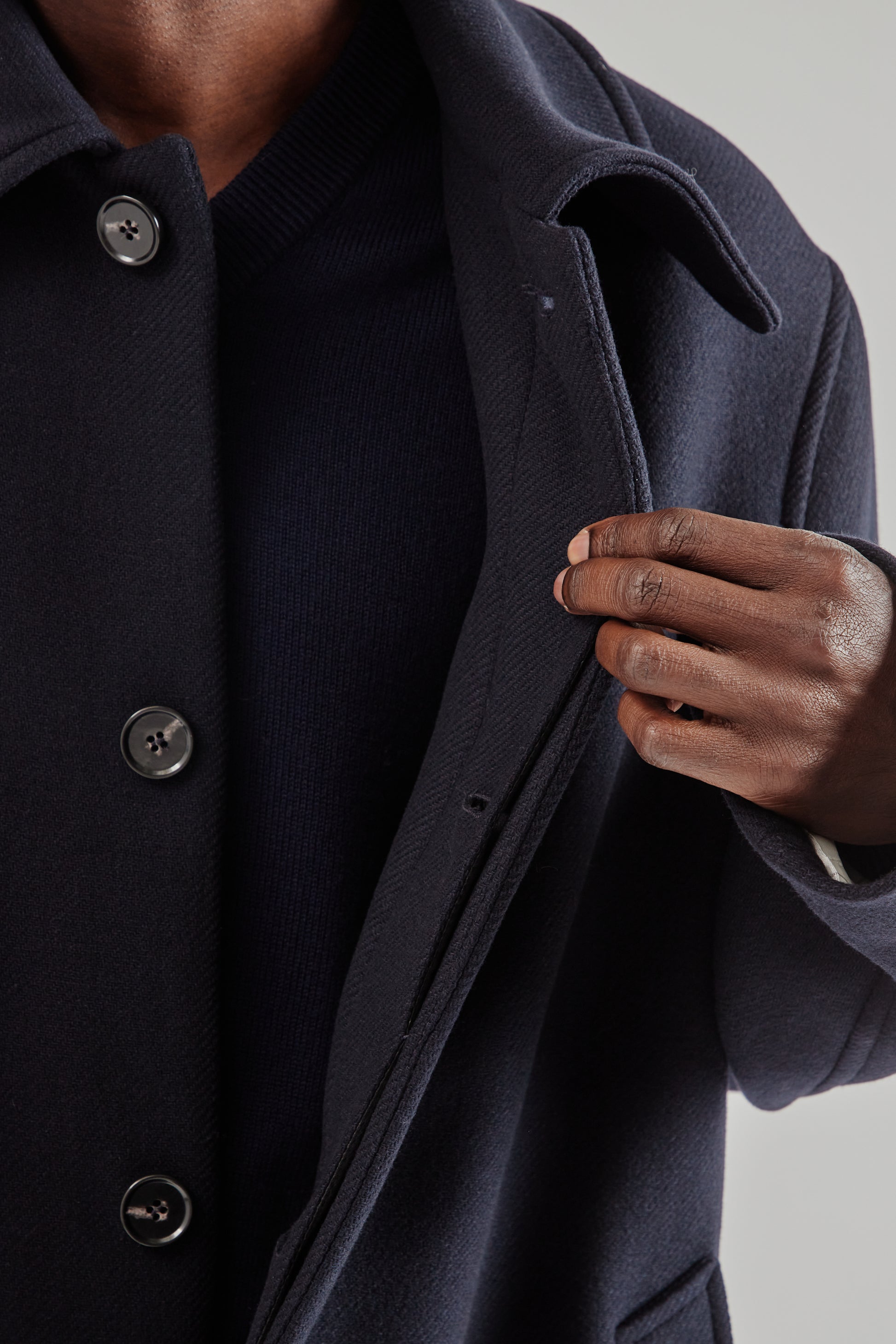 Sunflower FW25 Winter Coat Navy16