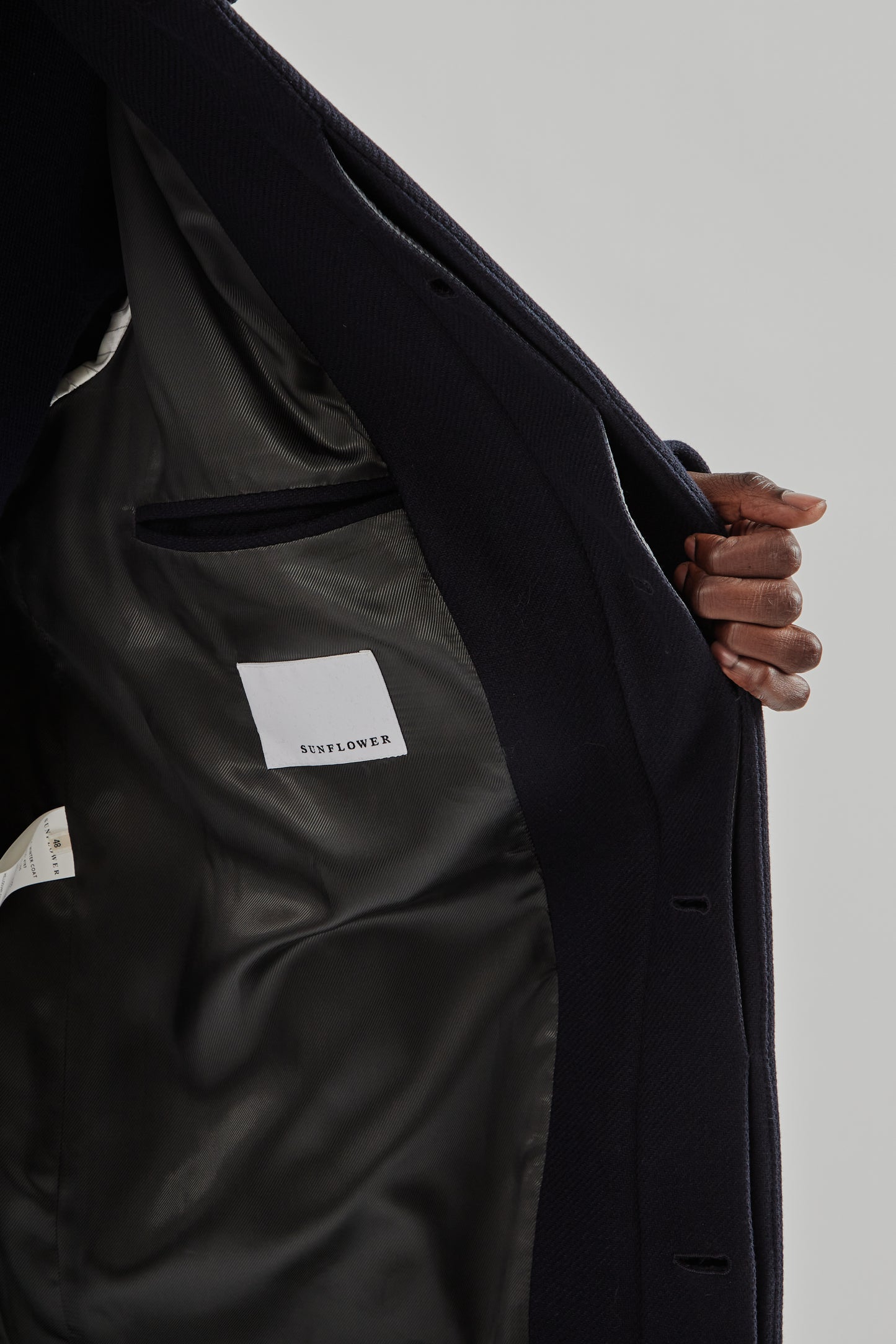 Sunflower FW25 Winter Coat Navy17