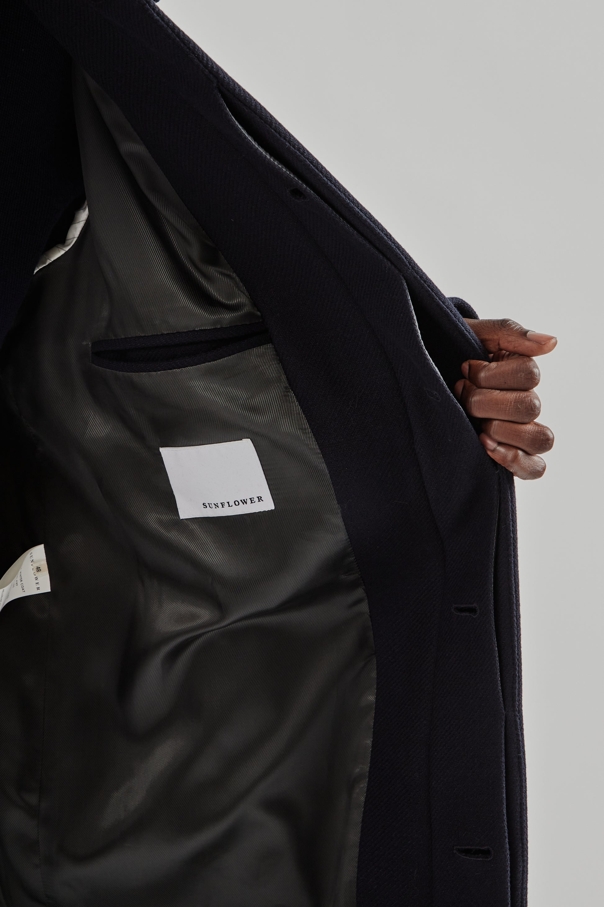 Sunflower FW25 Winter Coat Navy17