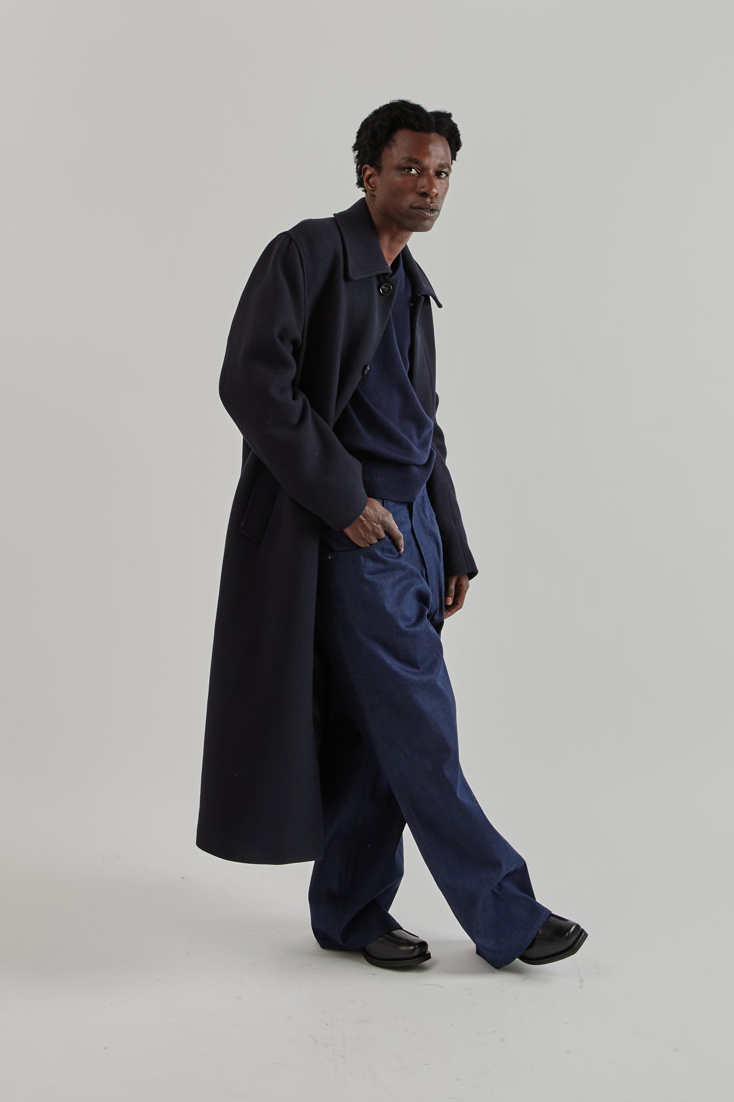 Sunflower FW25 Winter Coat Navy23
