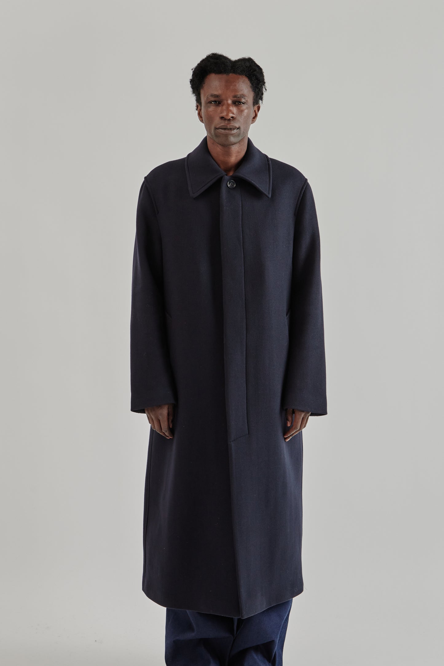 Sunflower FW25 Winter Coat Navy3