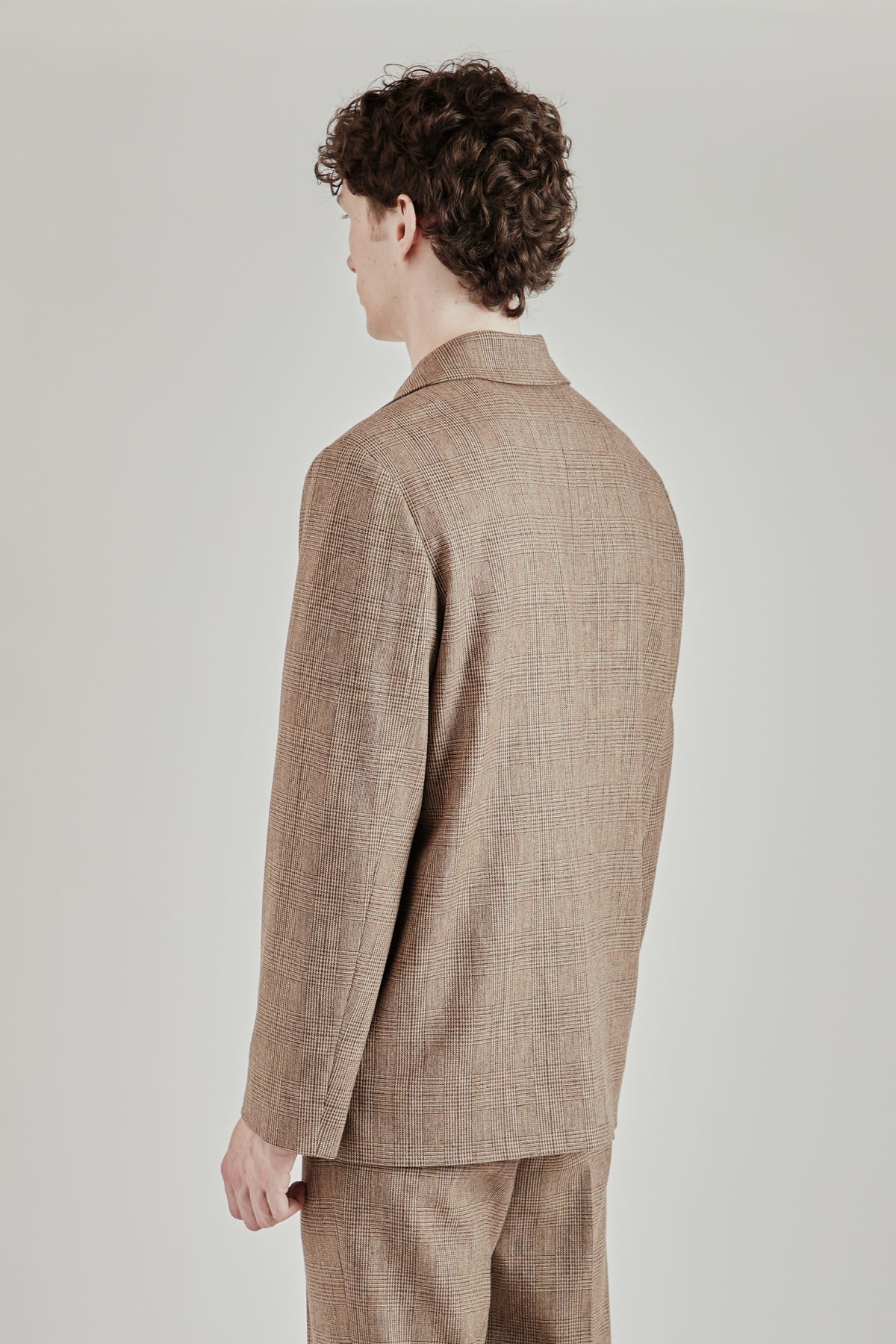 4 Button Blazer - Dark Sand