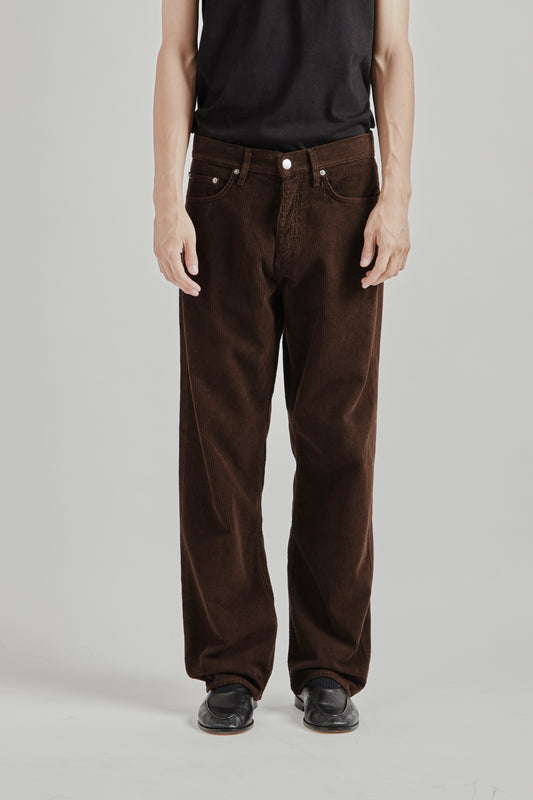 Sunflower FW26 Loose Cord Pant Brown1870