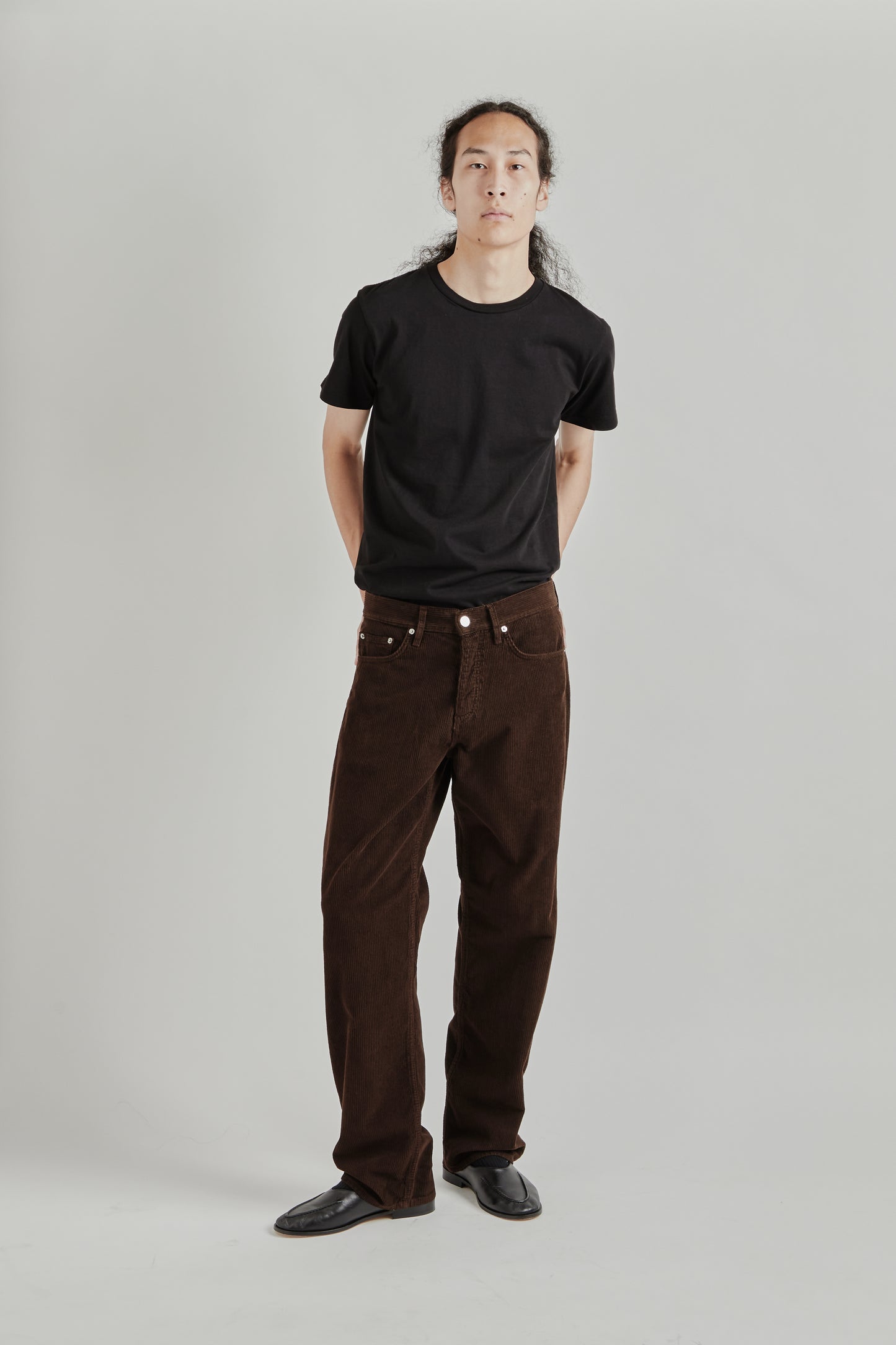 Sunflower FW26 Loose Cord Pant Brown1886