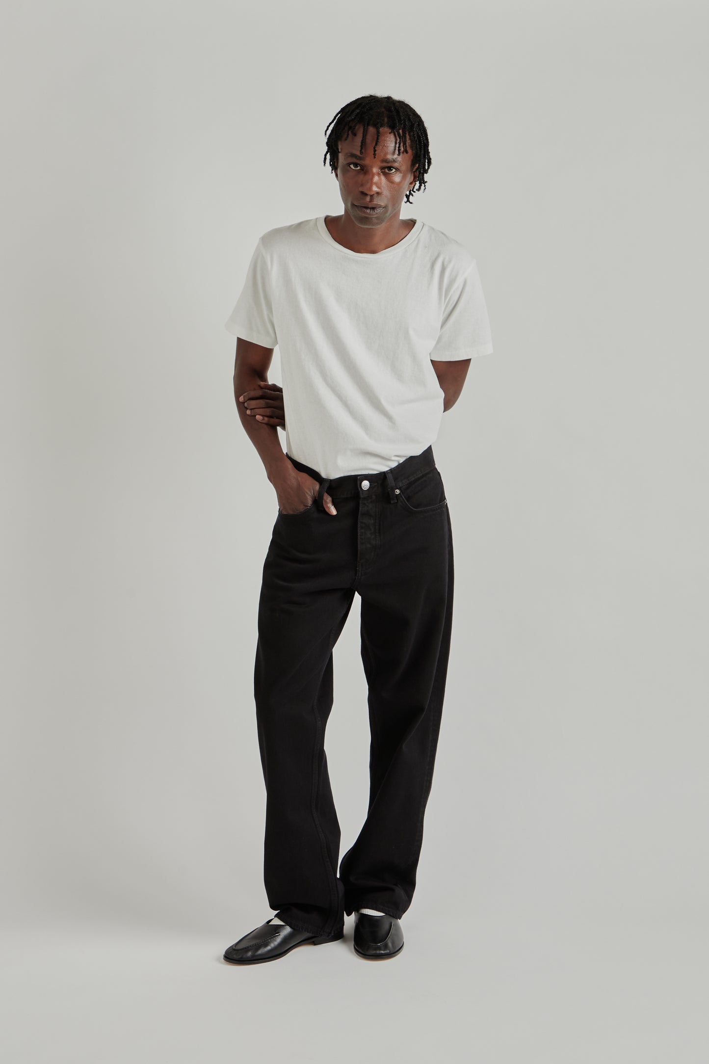 Loose Denim - Black Rinse