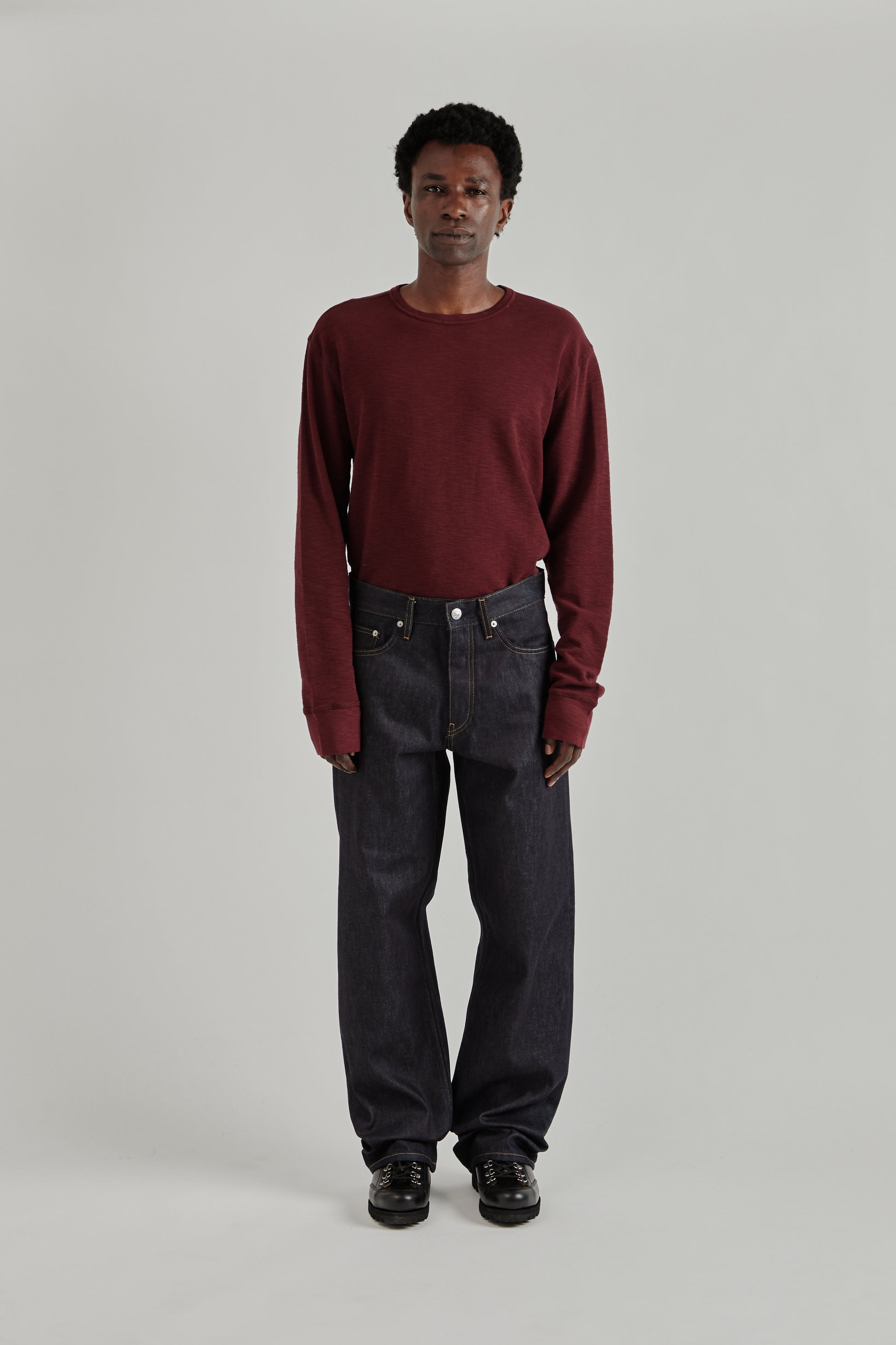 Sunflower FW26 Loose Raw Selvedge Denim Raw Indigo0026 25bd6202-7b19-4f0b-b1c1-6866531a8df5