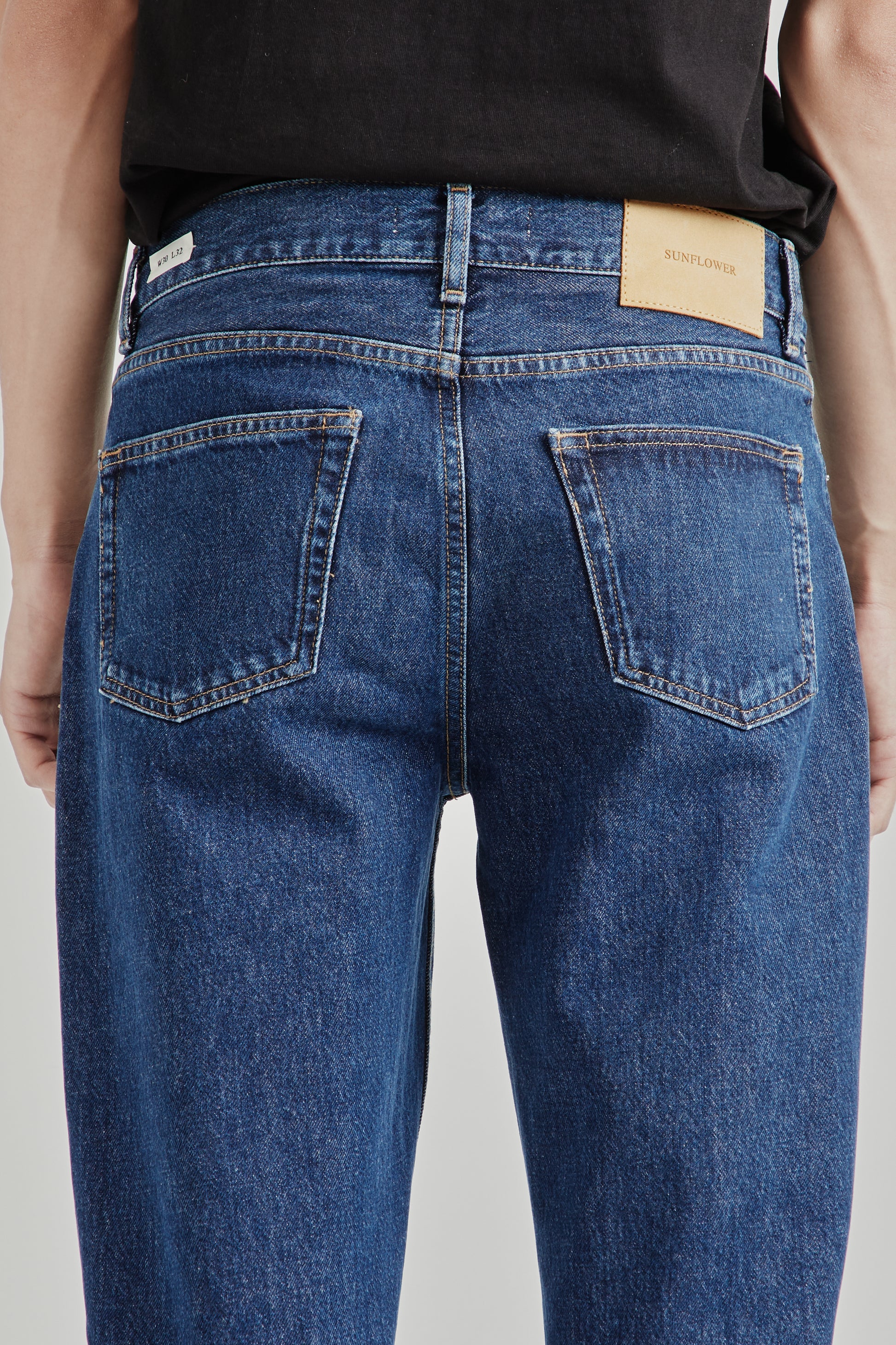 Sunflower FW26 Low Straight Denim Blue Wash1975