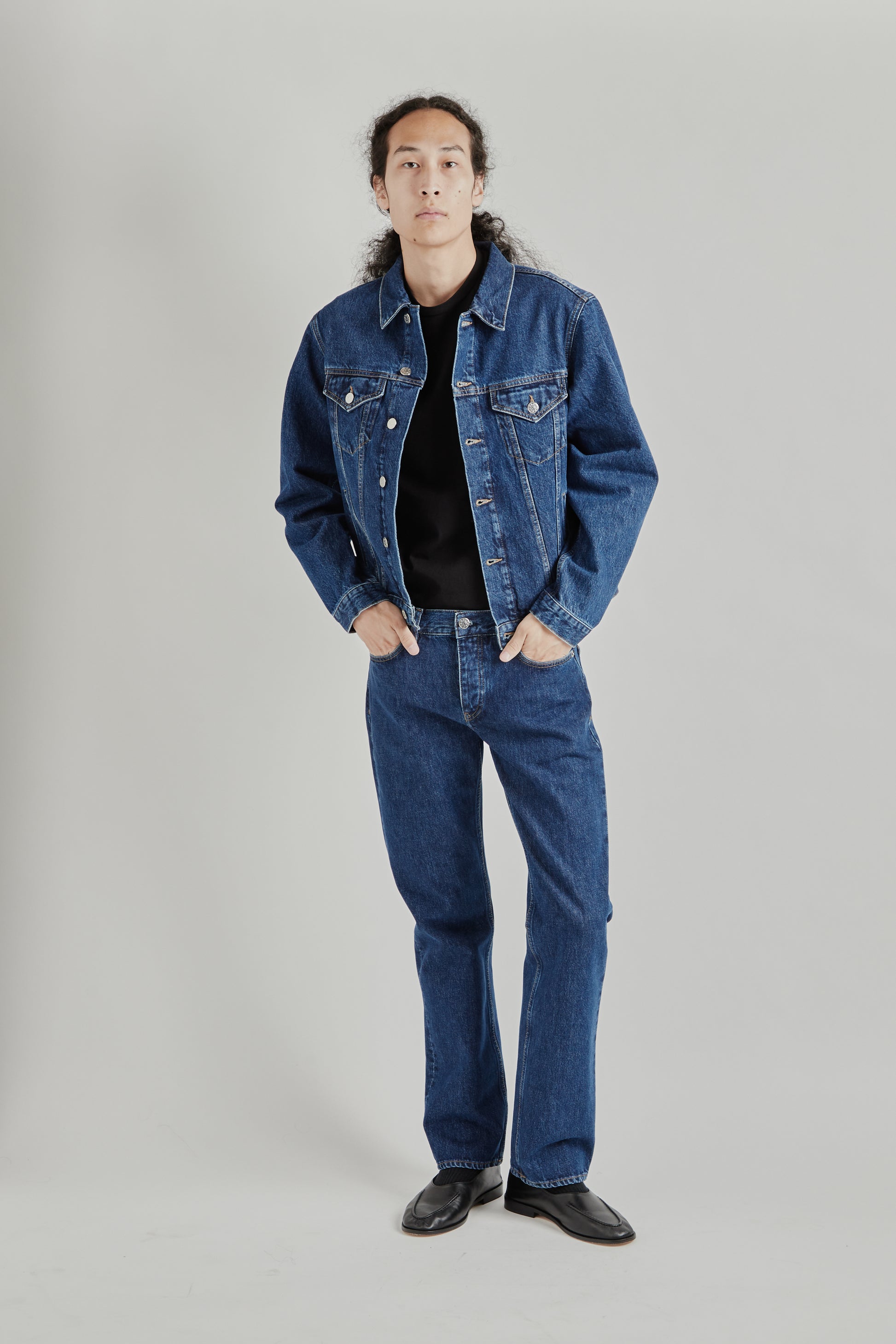 Sunflower FW26 Low Straight Denim Blue Wash1983 7225b901-0bac-4436-b8af-f3bbf68b8985
