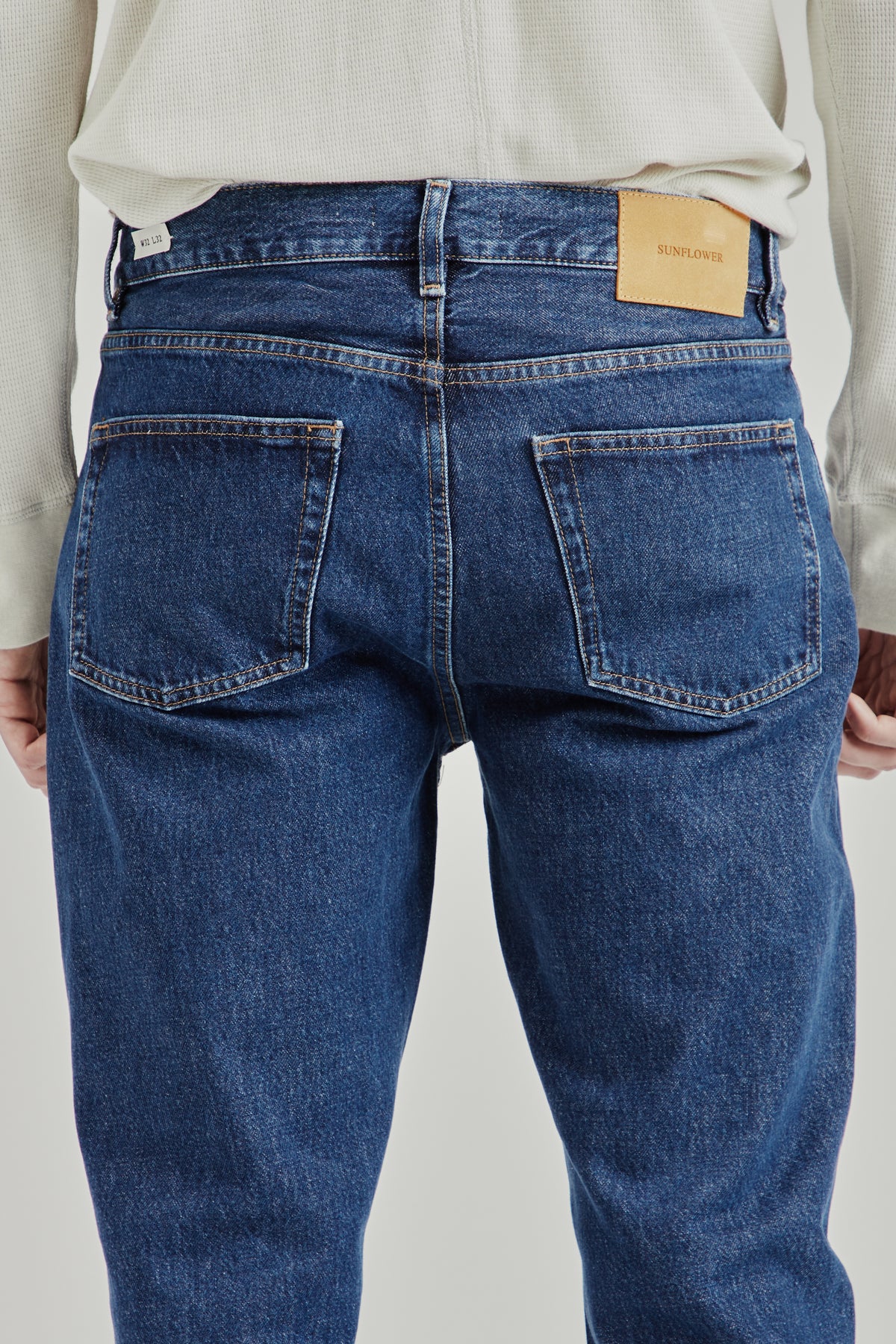 Sunflower FW26 Low Straight Denim Blue Wash2401