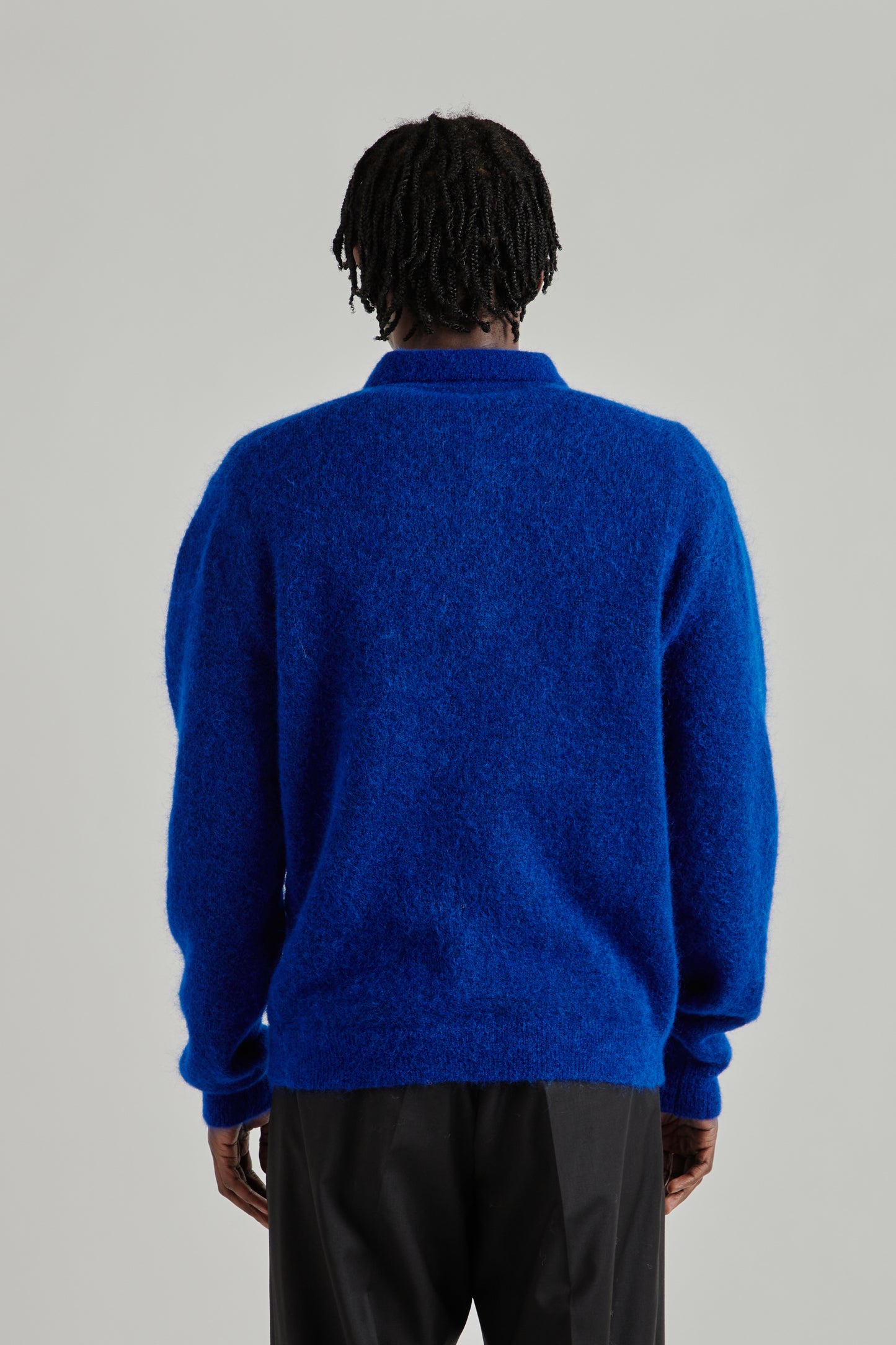 Mohair Polo - Klein Blue