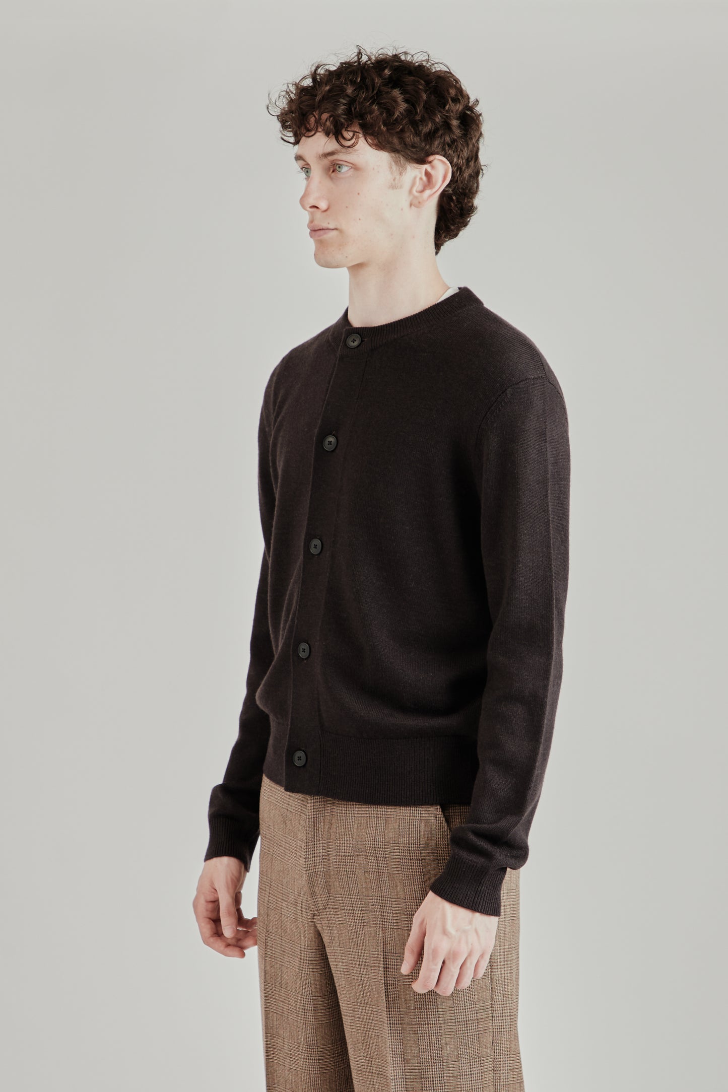 Moon Cardigan - Brown