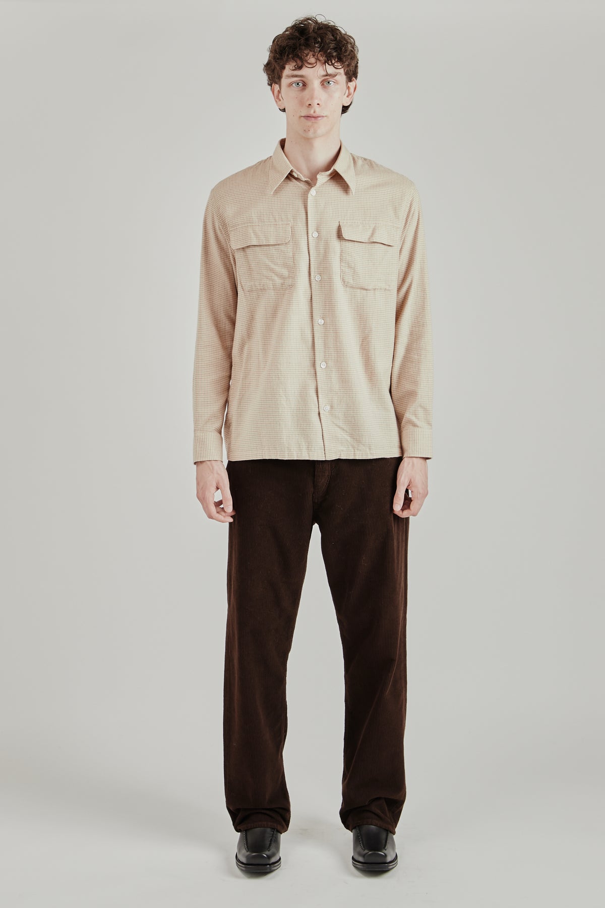 New Pocket Shirt - Beige