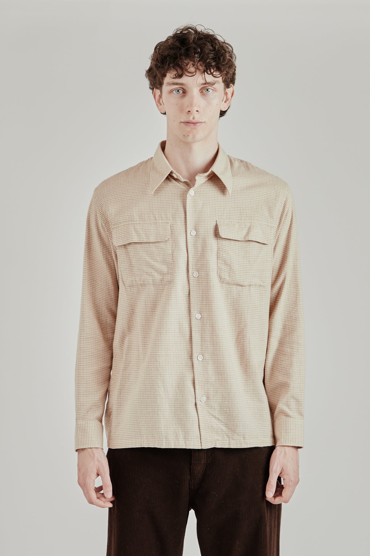 New Pocket Shirt - Beige