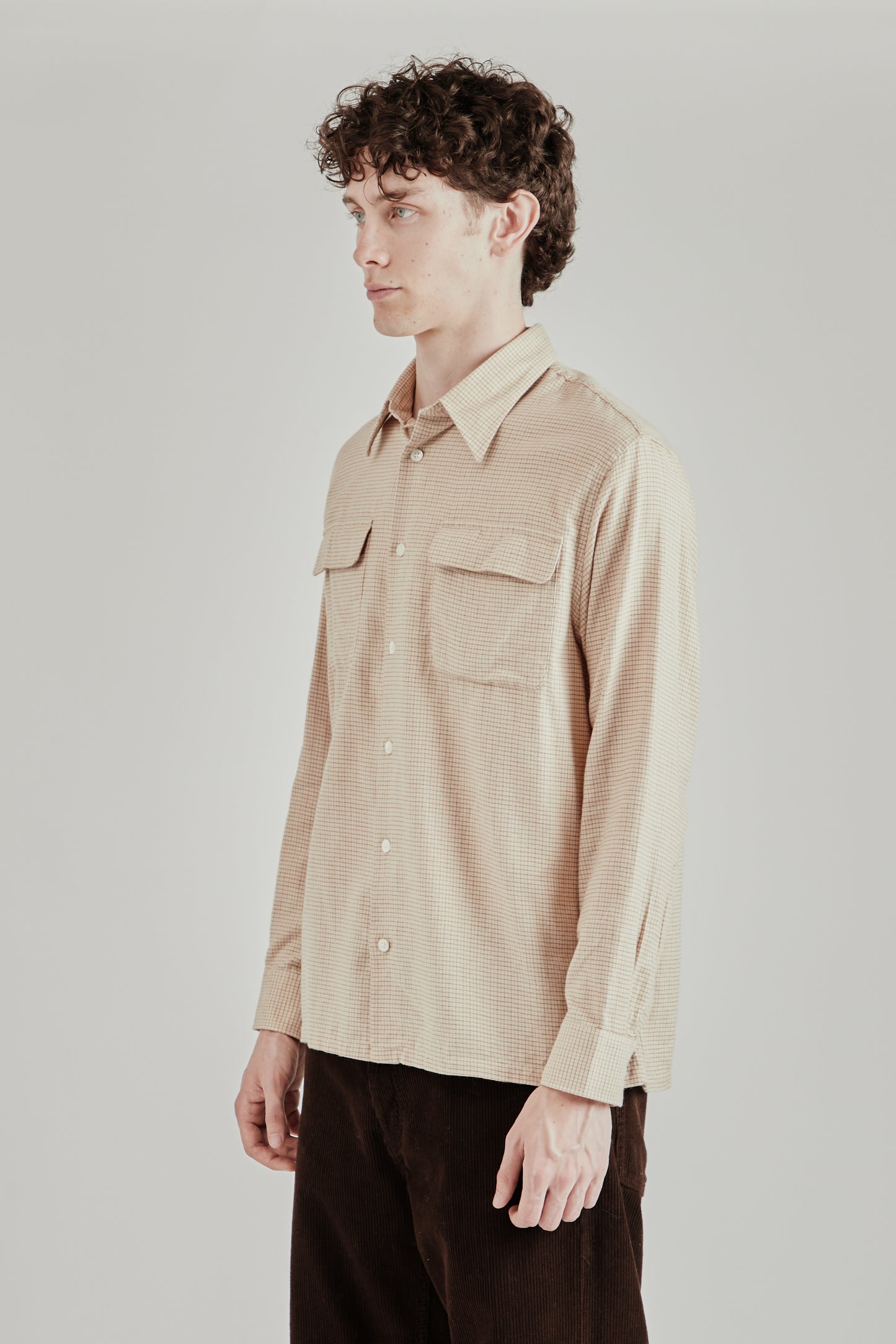 New Pocket Shirt - Beige
