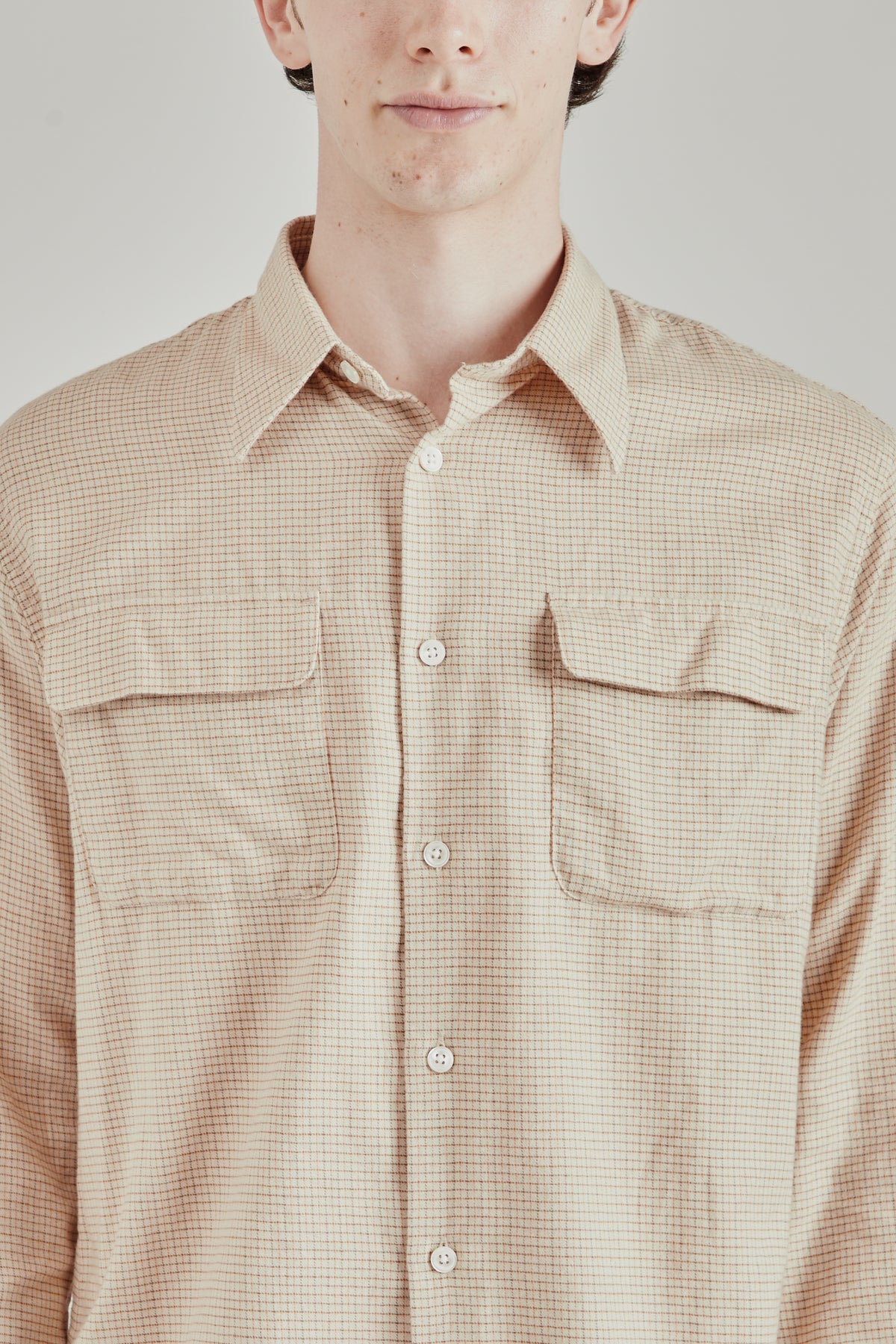 New Pocket Shirt - Beige