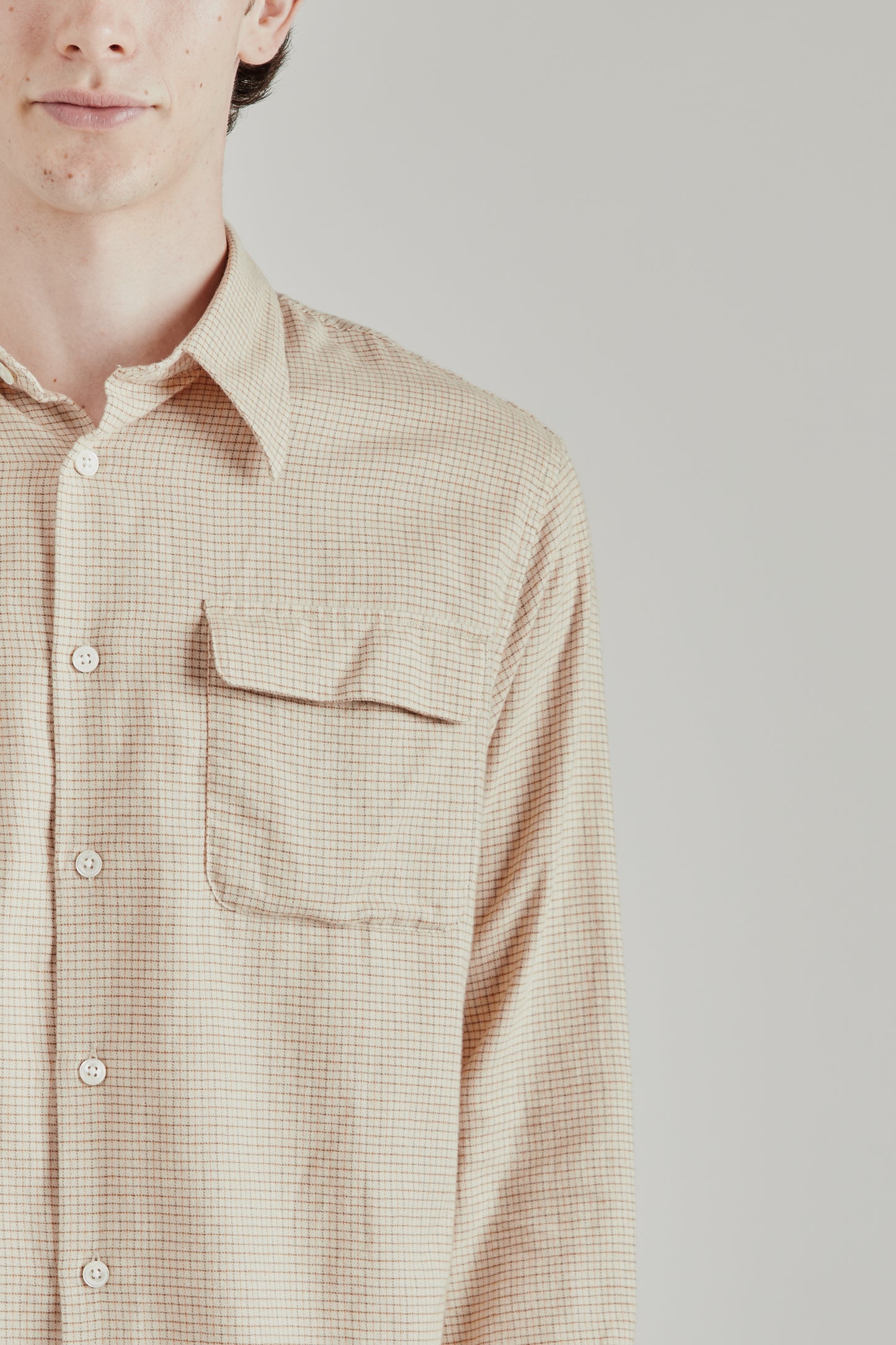 New Pocket Shirt - Beige