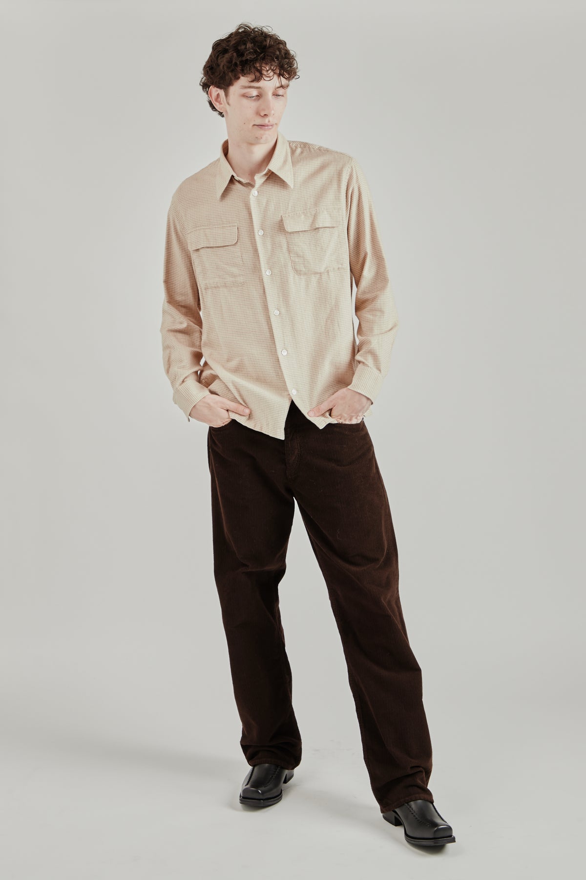 New Pocket Shirt - Beige