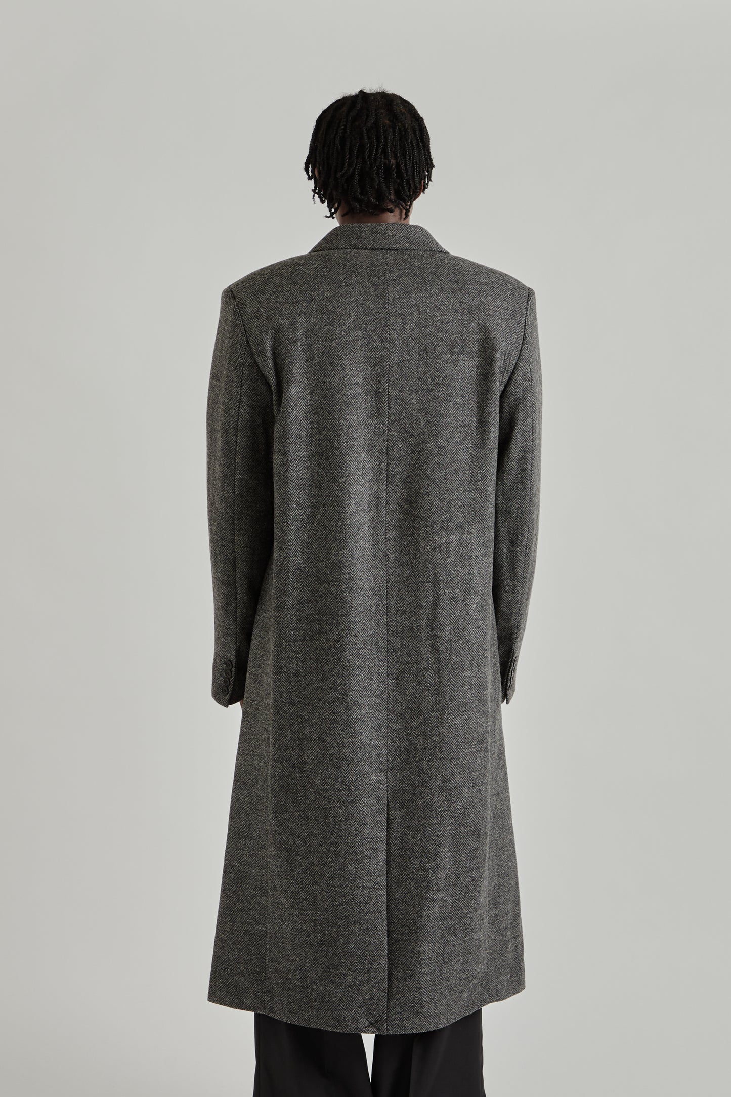 Single Breasted Coat - Antracite
