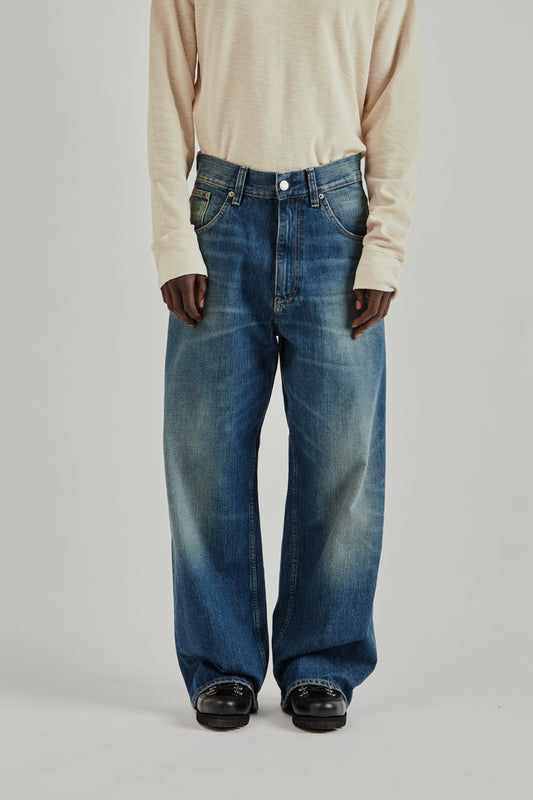 Super Wide Denim - Deep Vintage