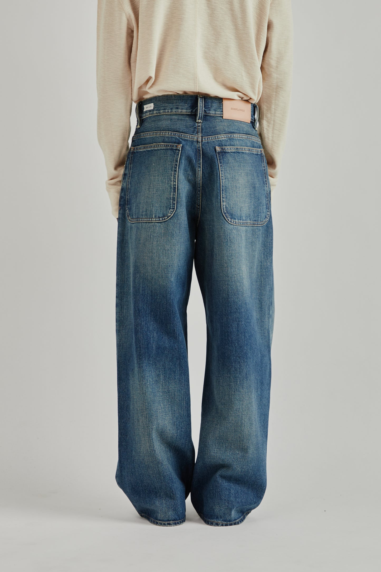 Super Wide Denim - Deep Vintage