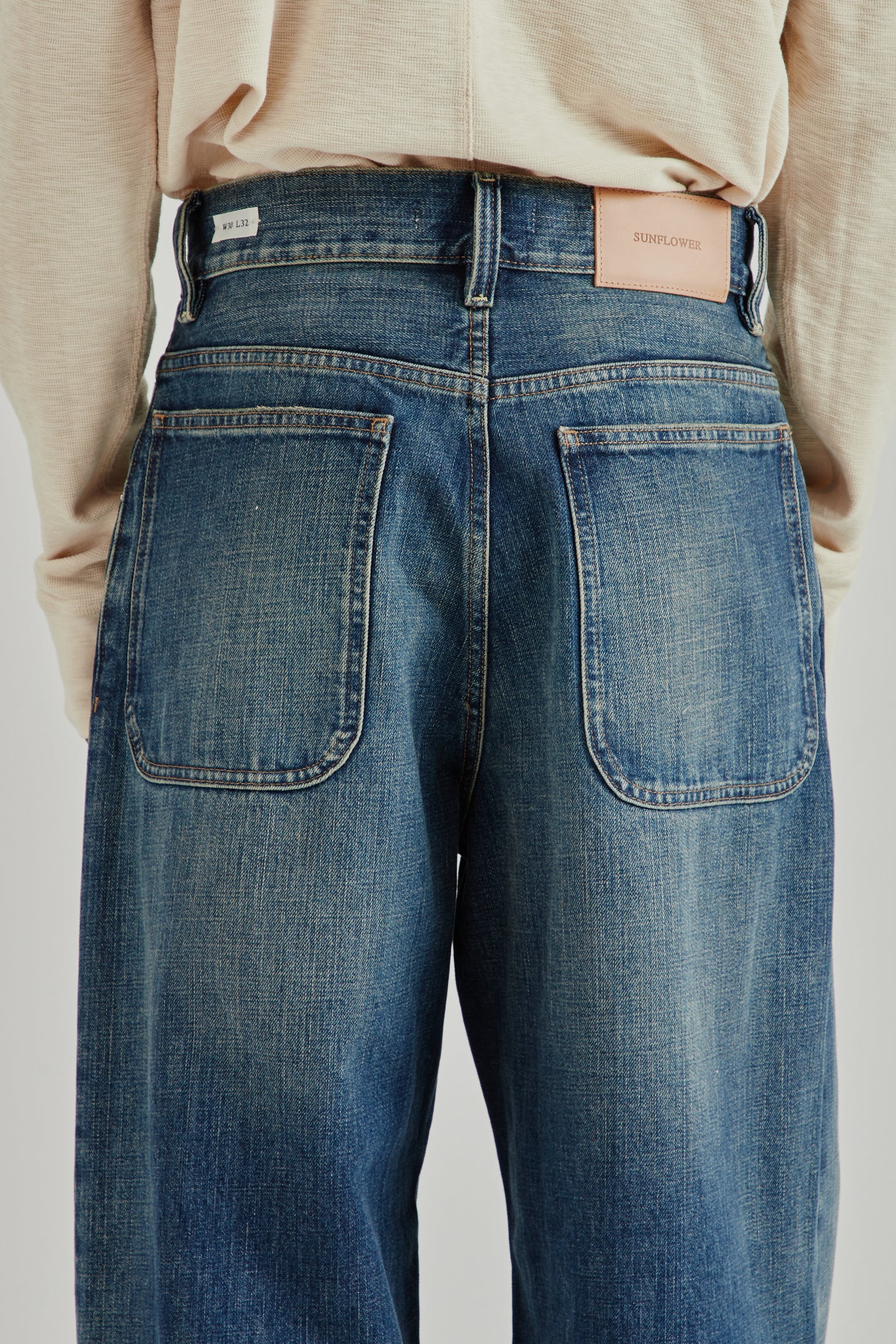 Super Wide Denim - Deep Vintage