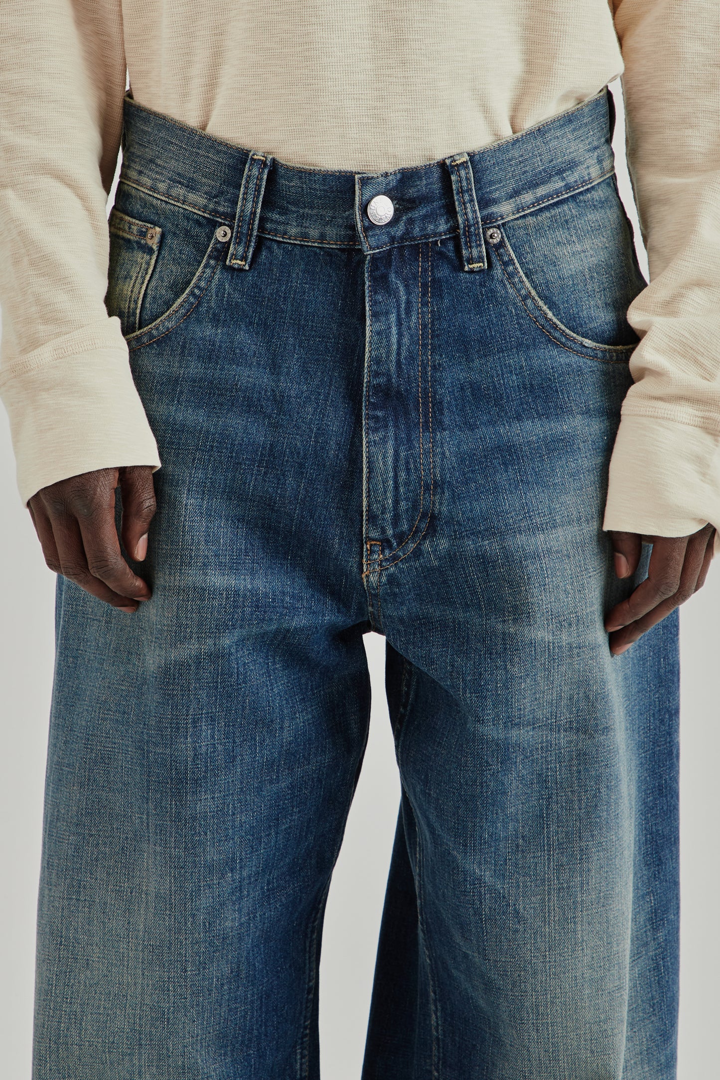 Super Wide Denim - Deep Vintage